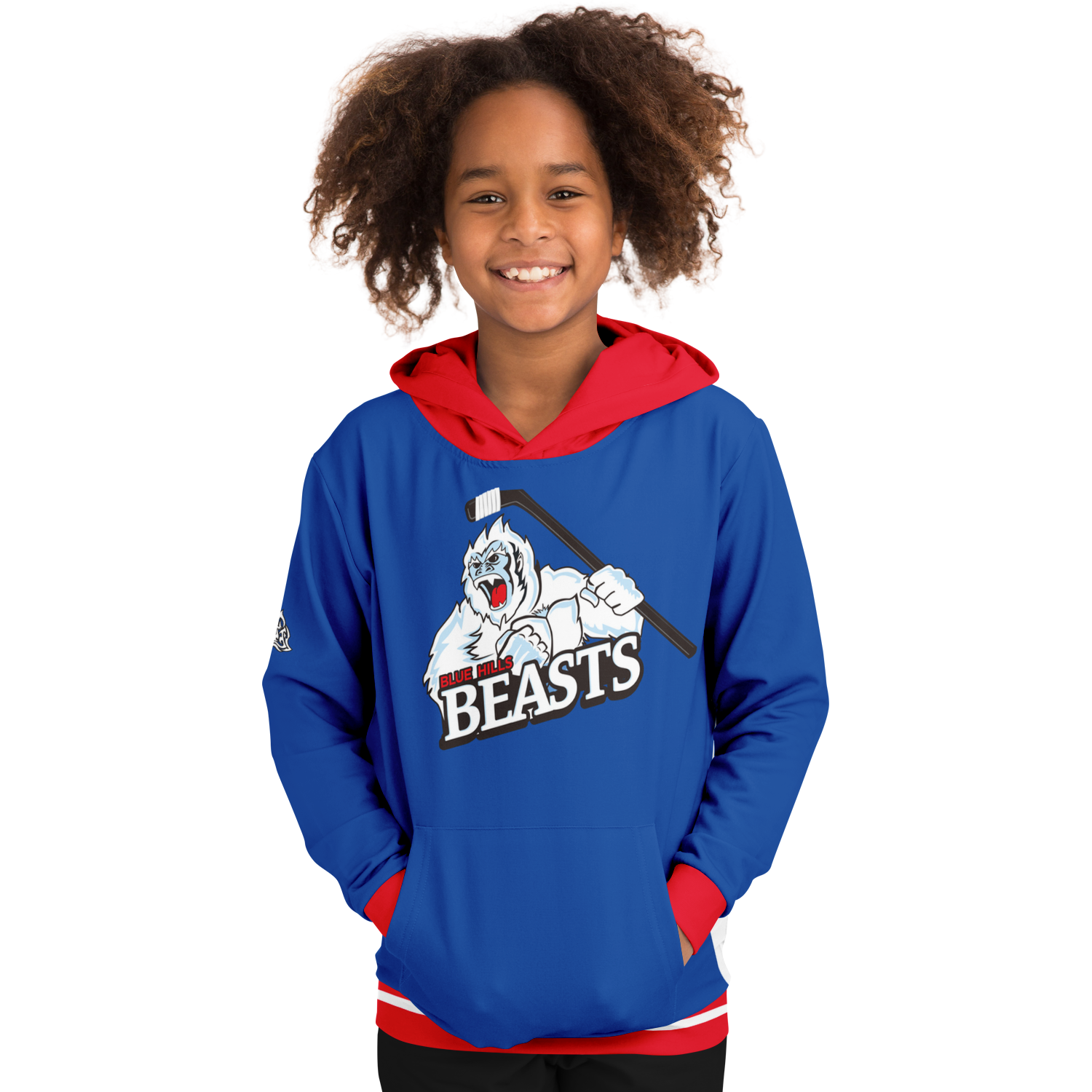 Blue Hills Beats Blue Replica Youth Hoodie