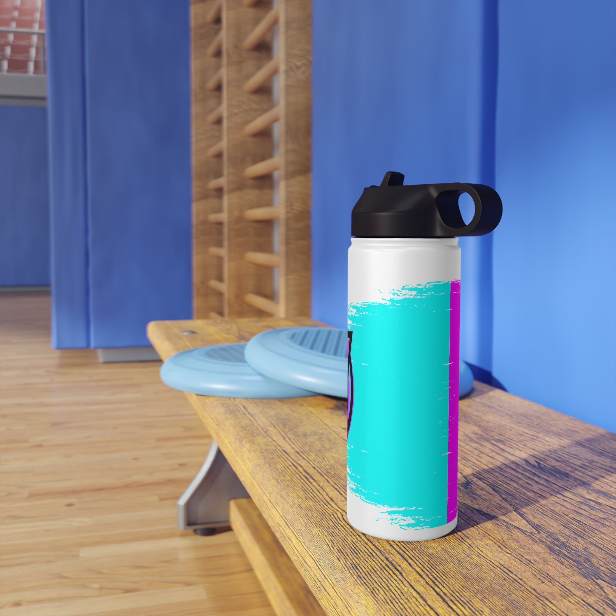 Rush Hour Stainless Steel Water Bottle, Standard Lid