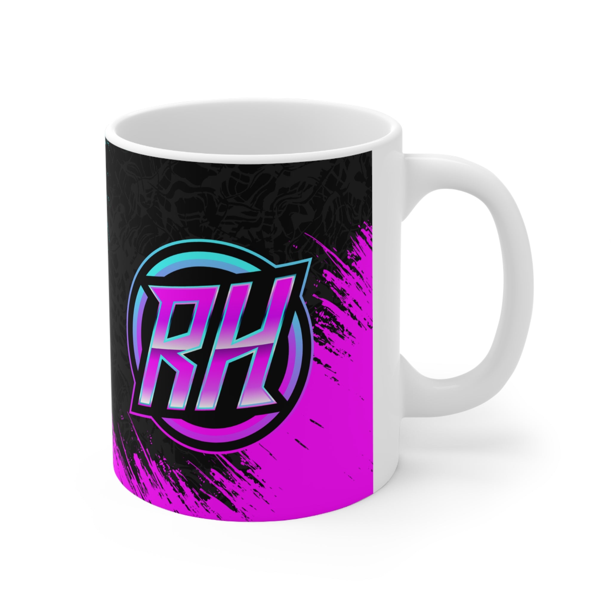Rush Hour White Ceramic Mug 11oz