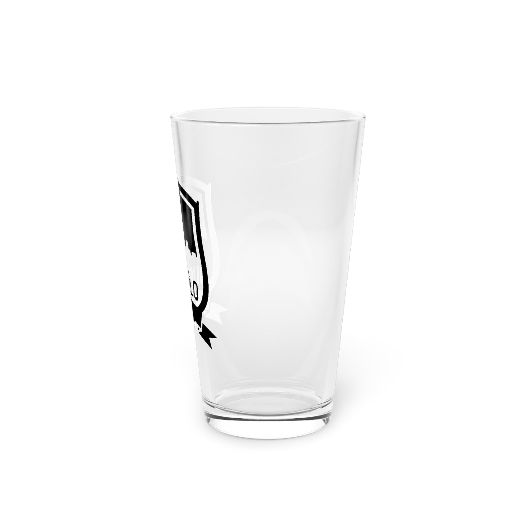 Buffalo Night Black Pint Glass, 16oz