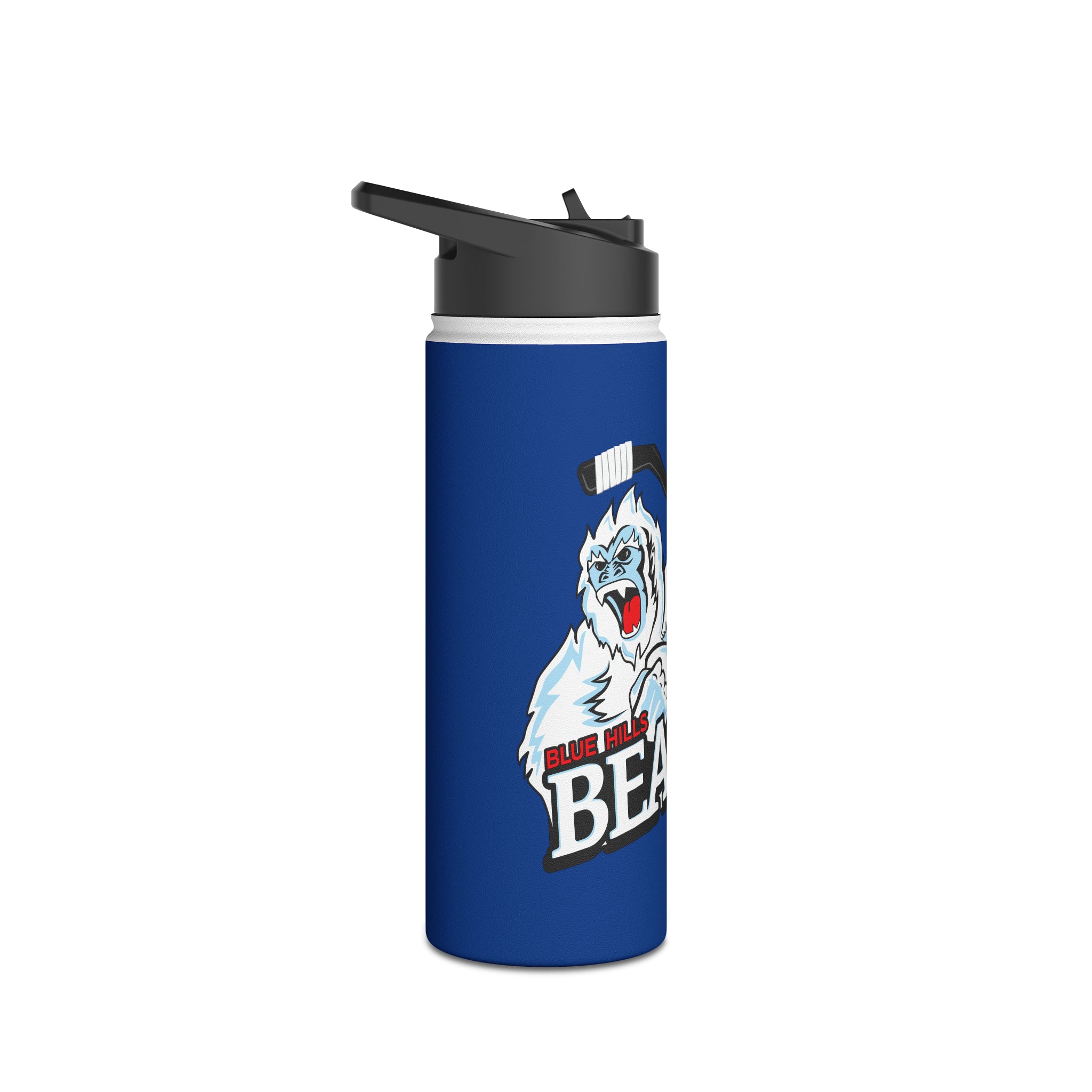 Blue Hills Beasts Stainless Steel Water Bottle, Standard Lid