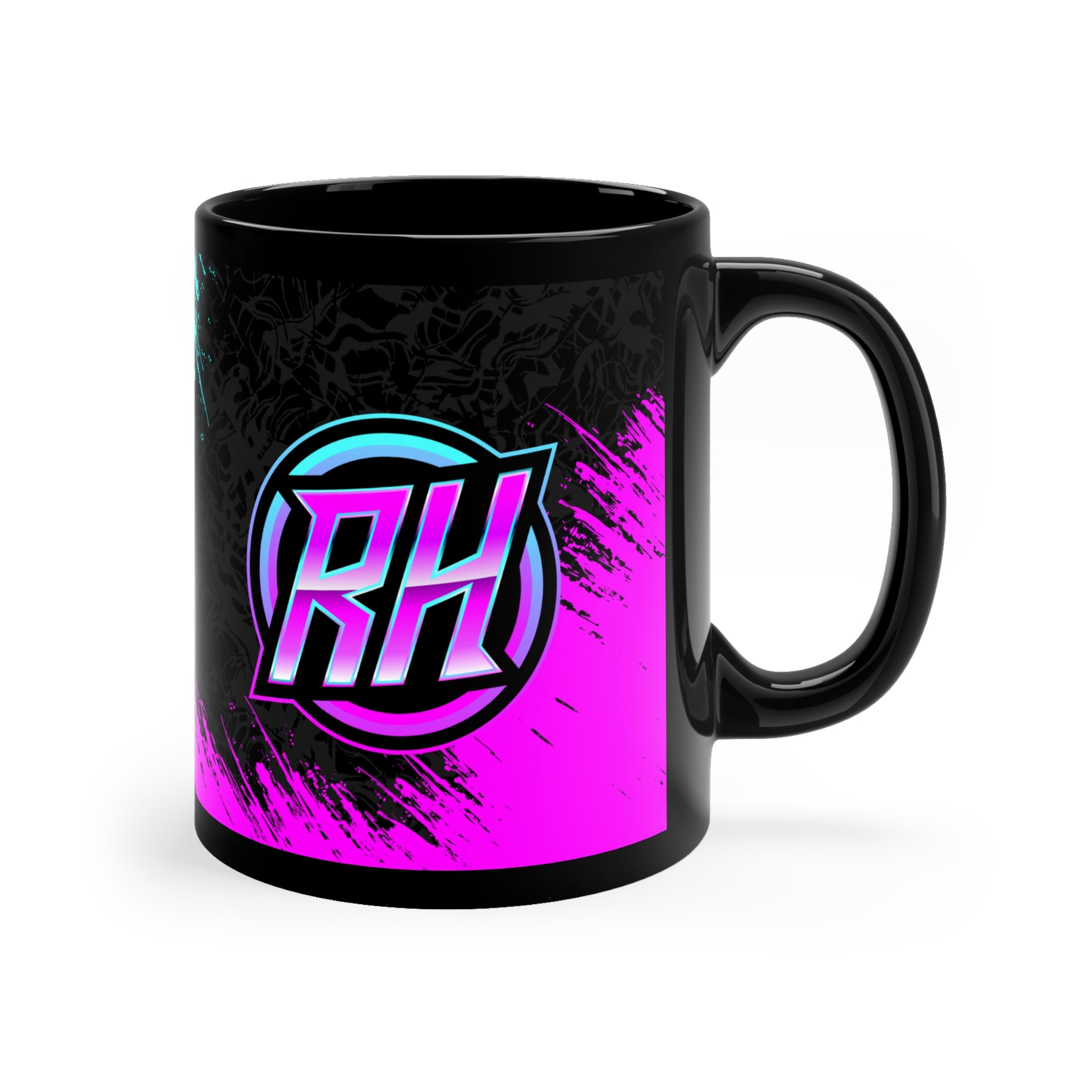 Rush Hour 11oz Black Mug