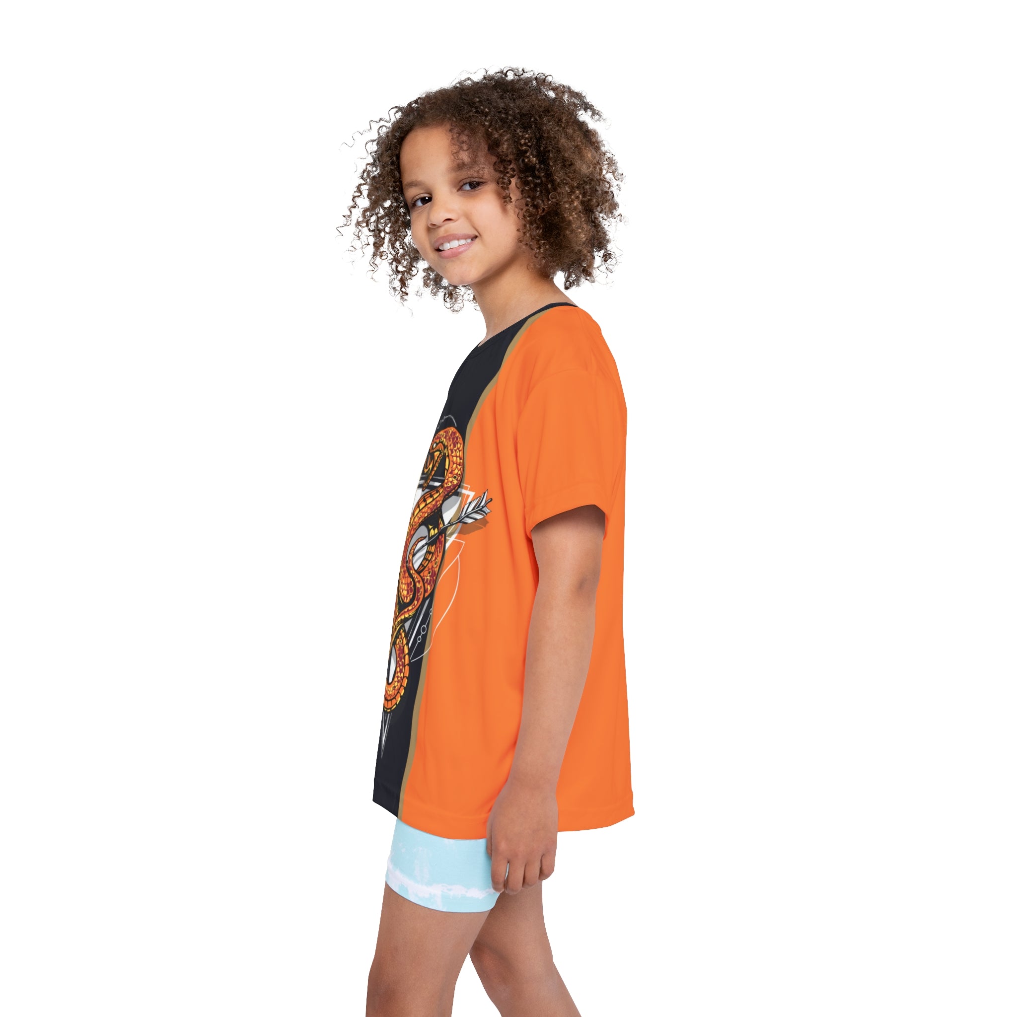 Viper Kids Performance T-shirt Orange Edition
