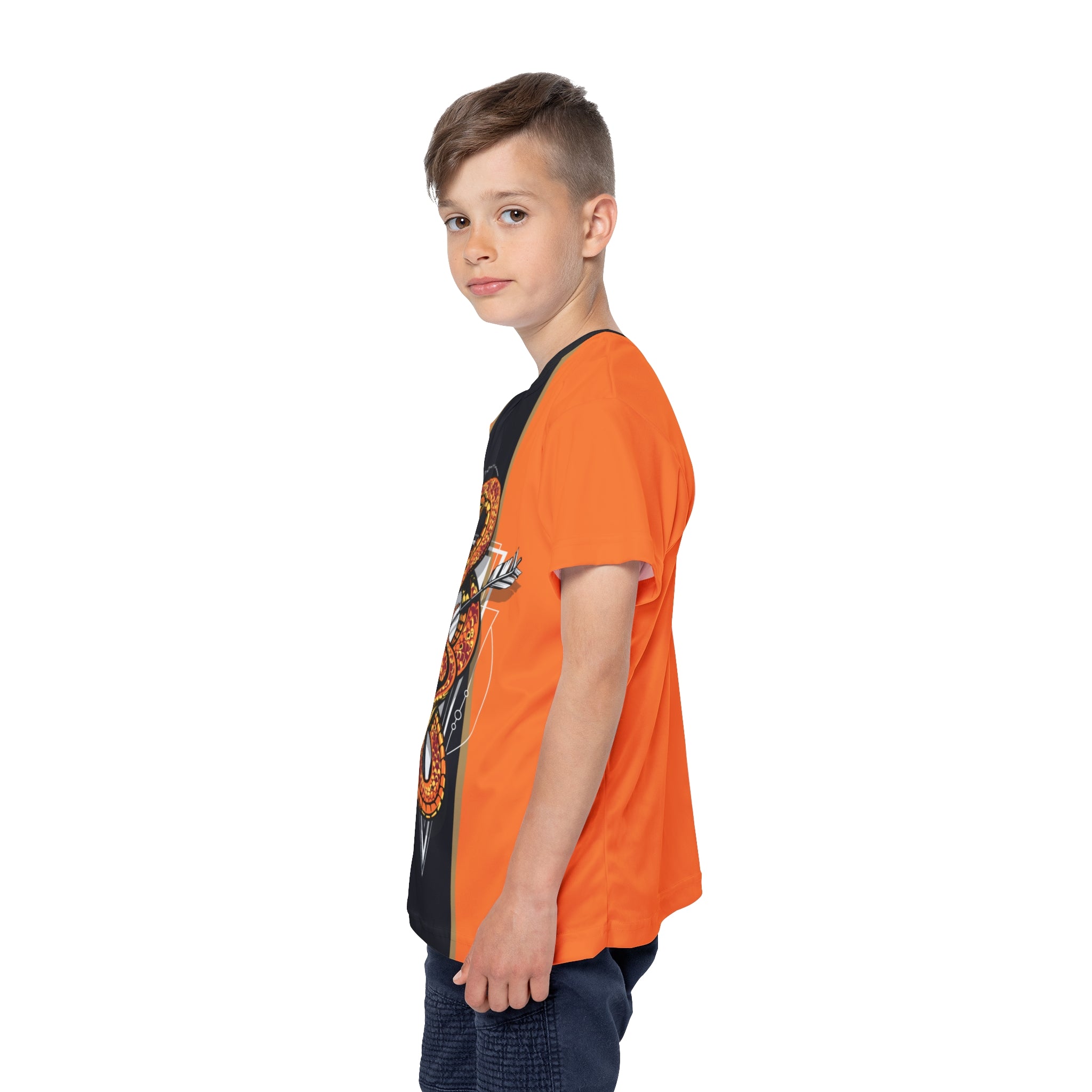 Viper Kids Performance T-shirt Orange Edition