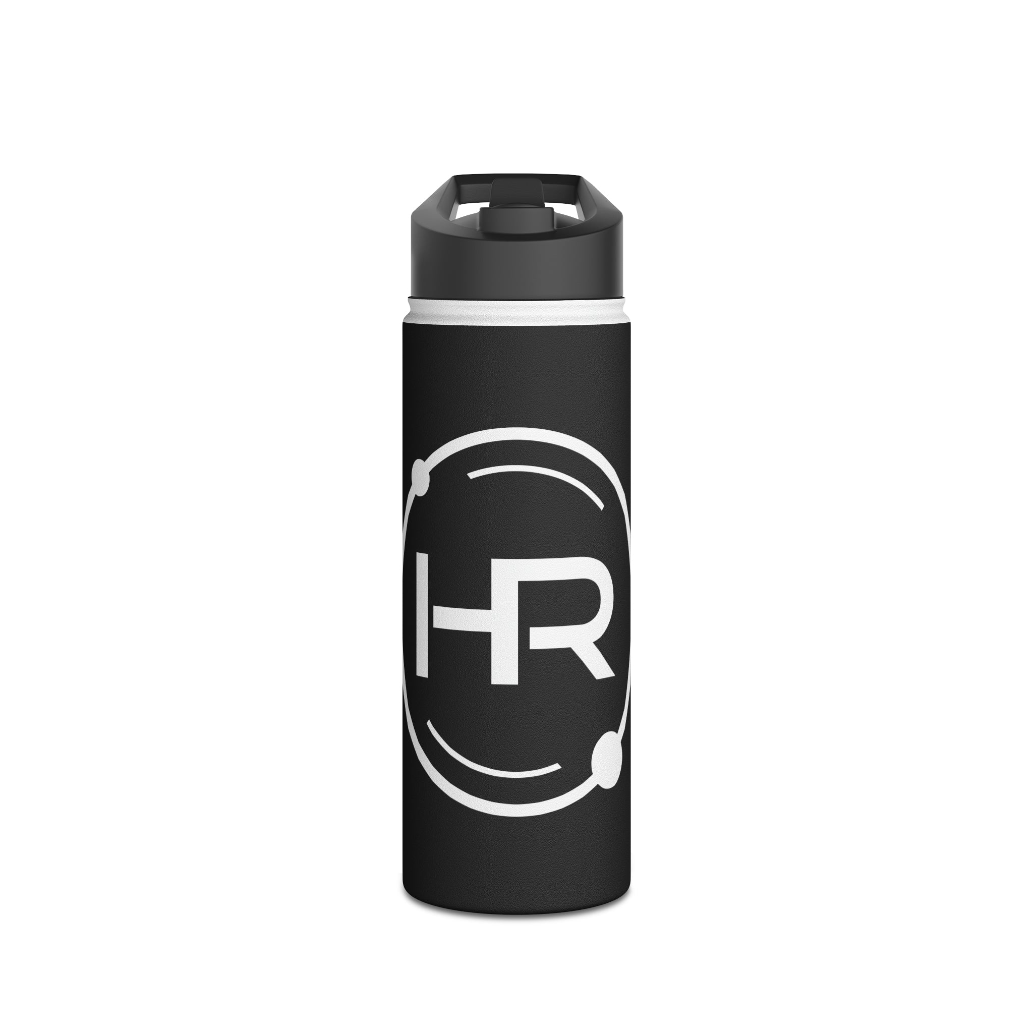 Hyperion Stainless Steel Water Bottle Black, Standard Lid