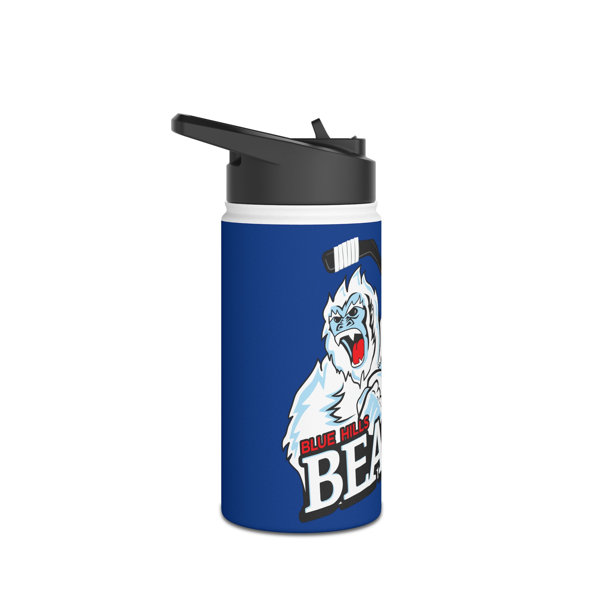 Blue Hills Beasts Stainless Steel Water Bottle, Standard Lid