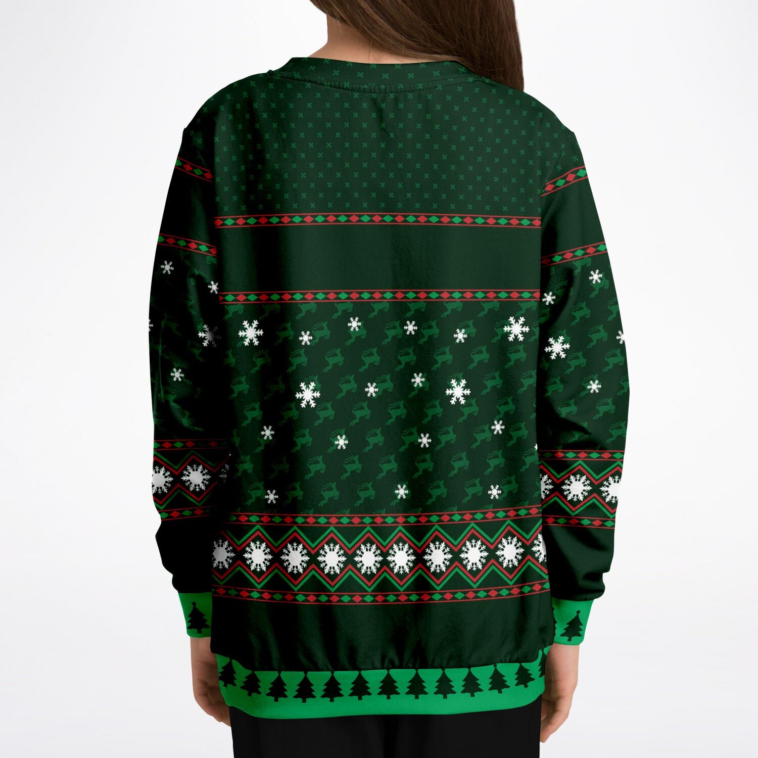 Sledgehog Kid's Ugly Christmas Sweatshirt