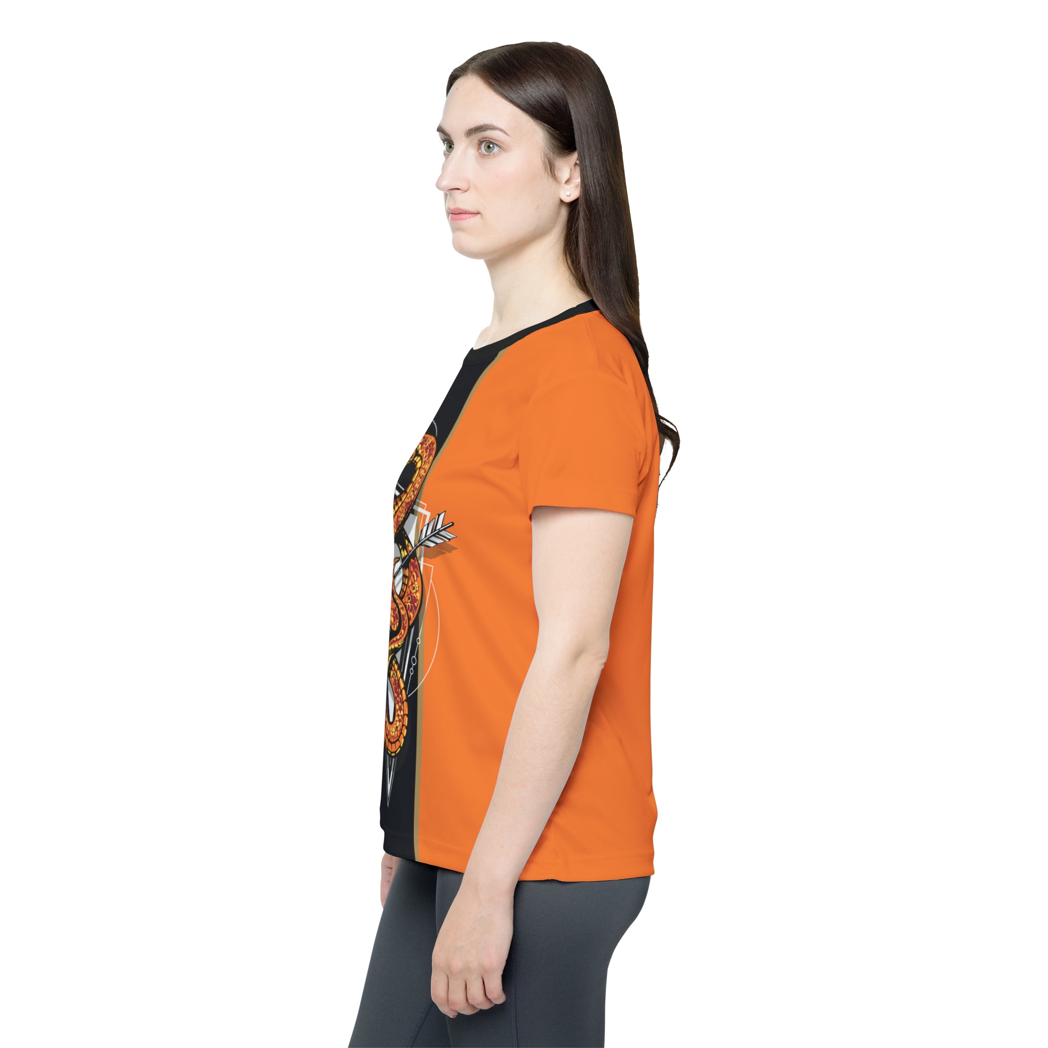 Viper Women's Performance T-shirt Orange Edition