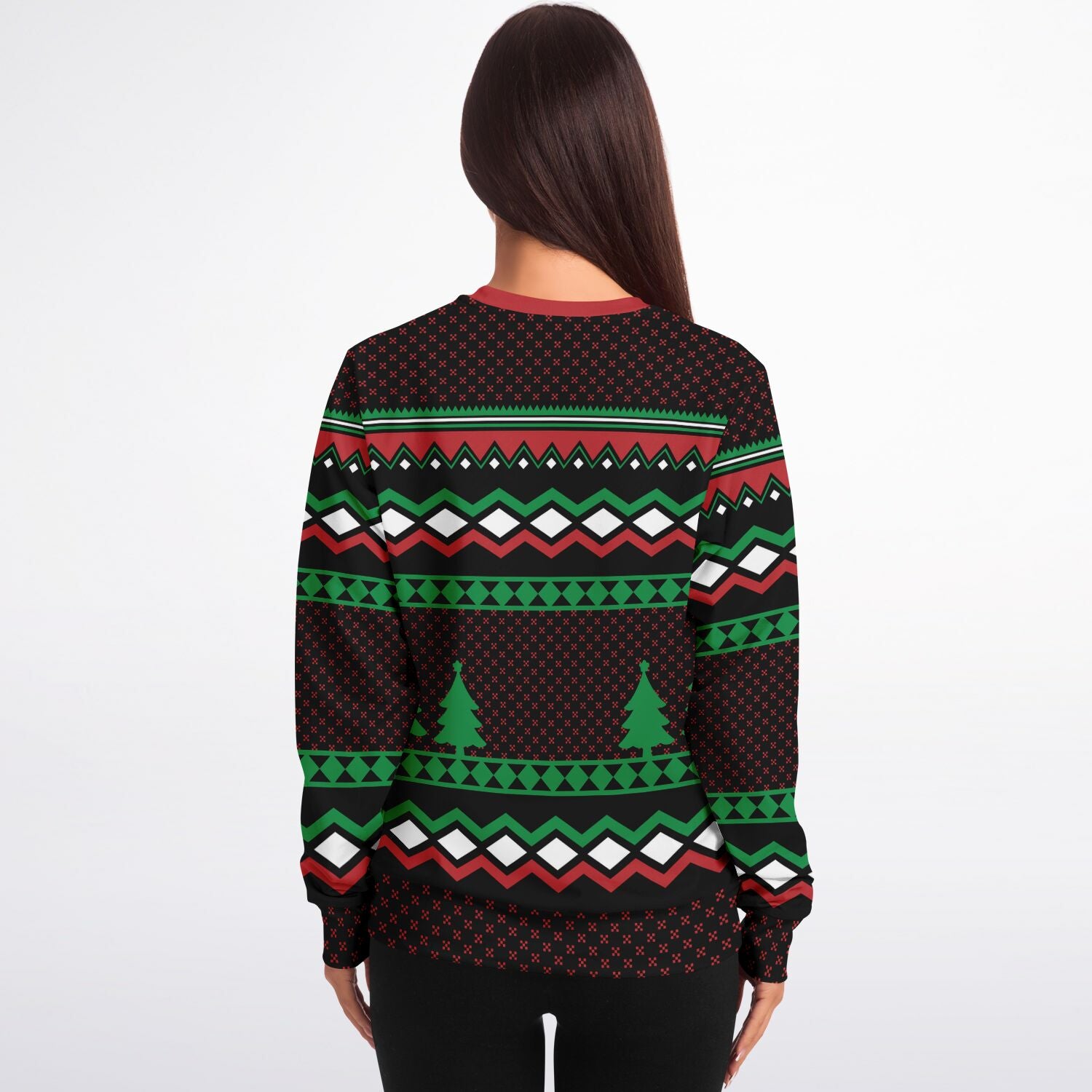 Gingerbread in a Cup Ugly Christmas Sweatshirt
