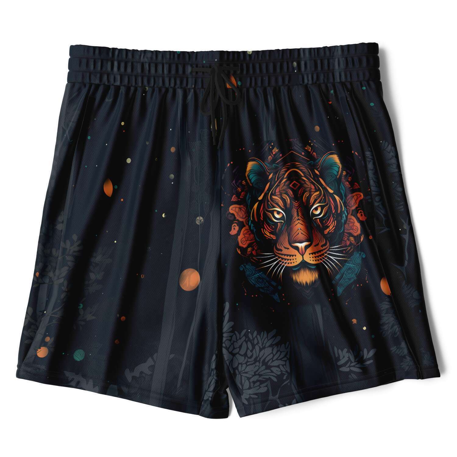 Tigrine Trance Men's 2-in-1 Shorts - Redwolf Jersey Works