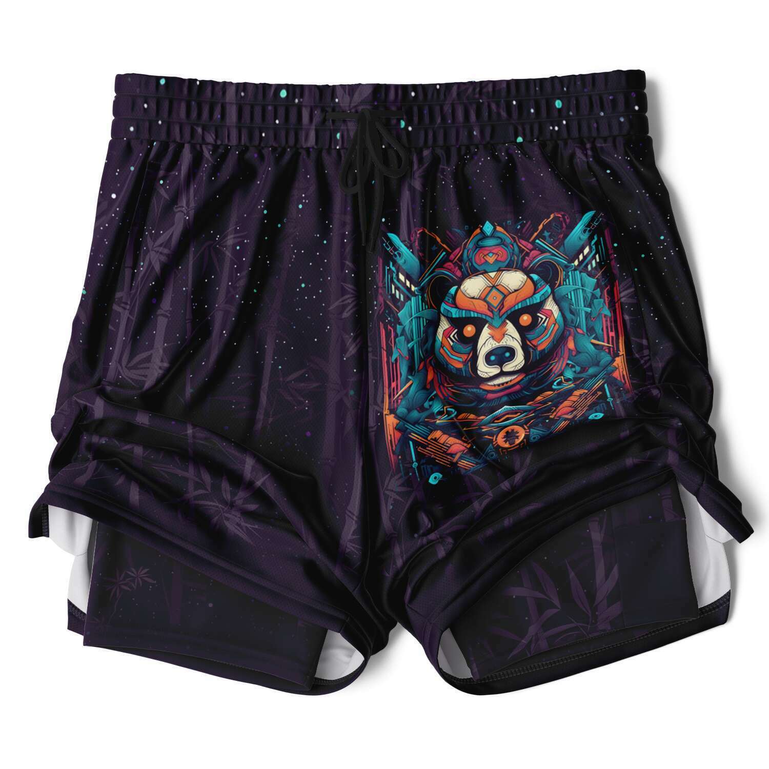 Bamboo Beats Men's 2-in-1 Shorts - Redwolf Jersey Works