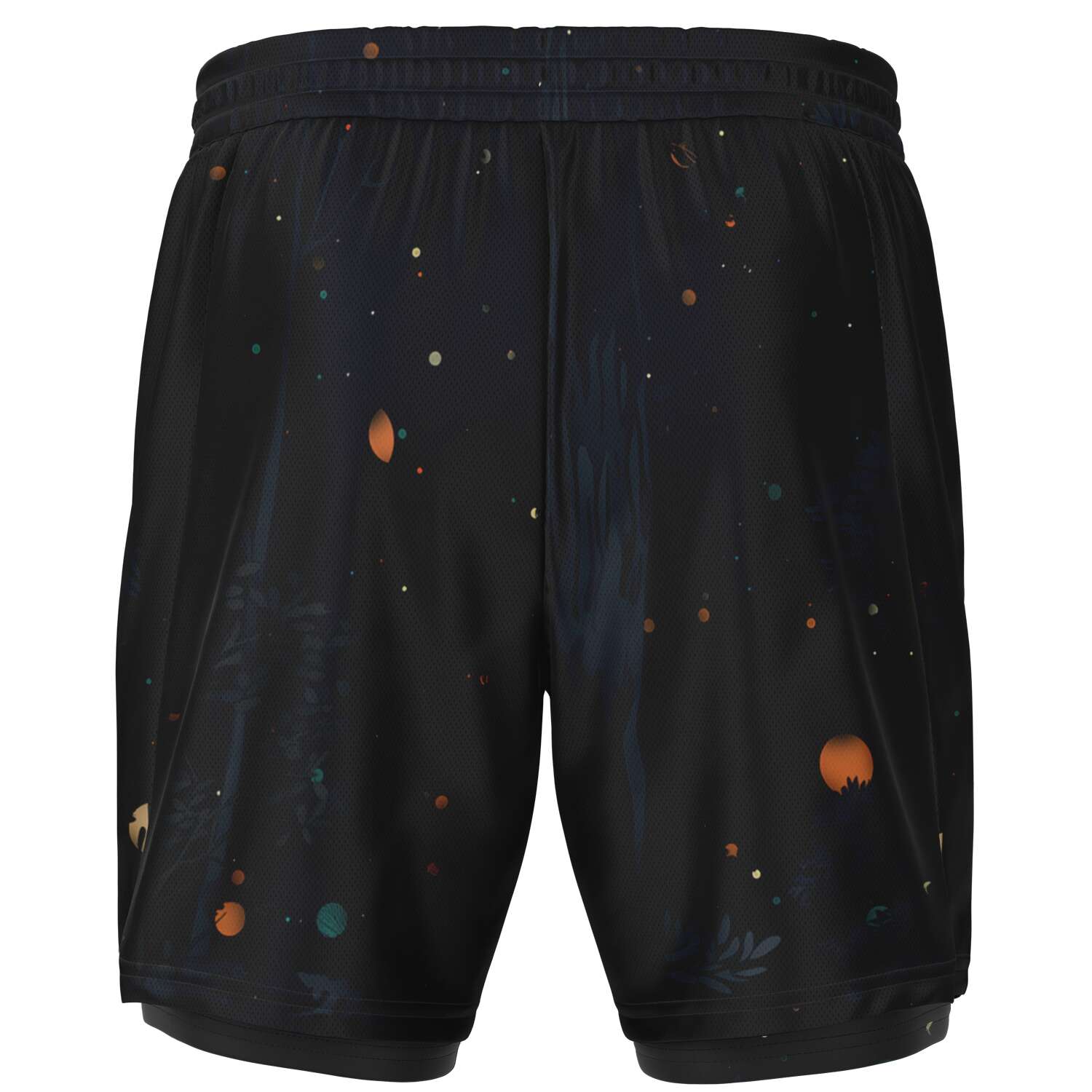 Tigrine Trance Men's 2-in-1 Shorts - Redwolf Jersey Works