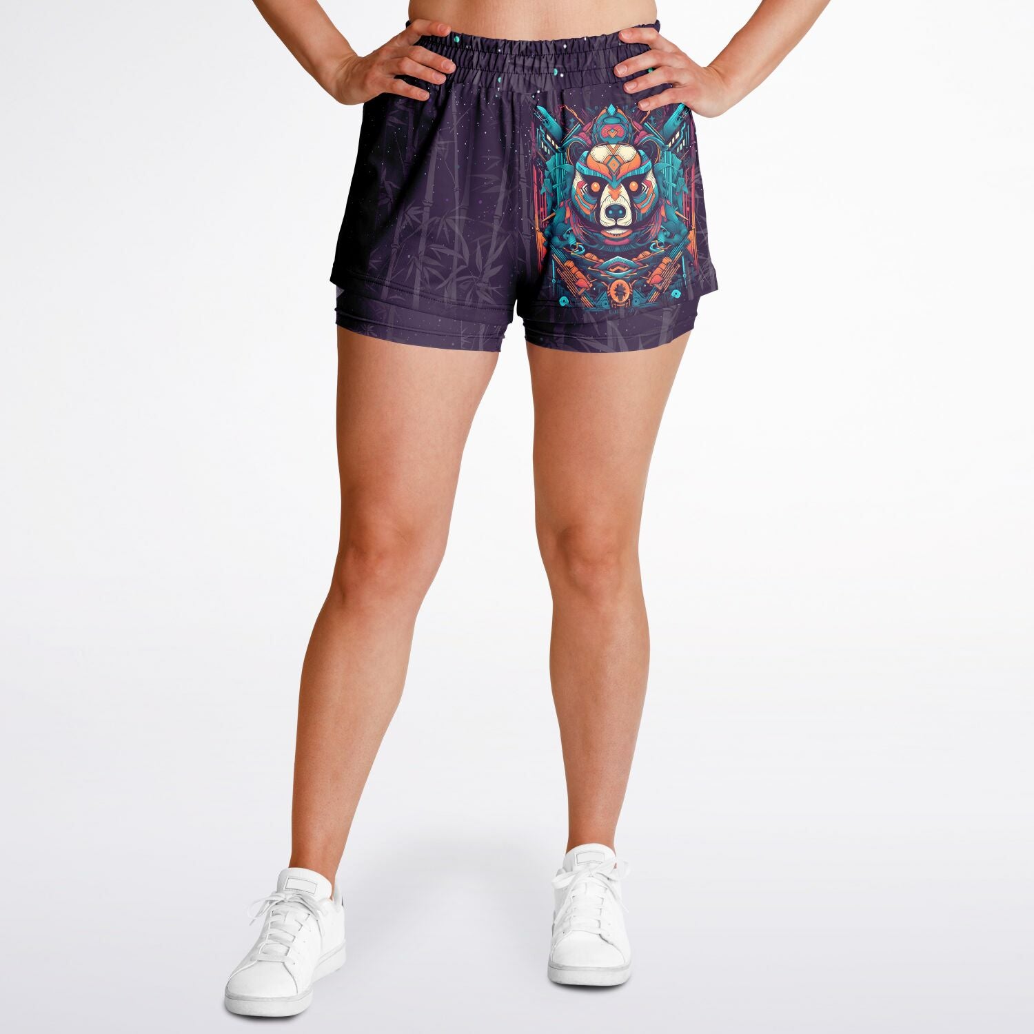 Bamboo Beats Women's 2-in-1 Shorts - Redwolf Jersey Works