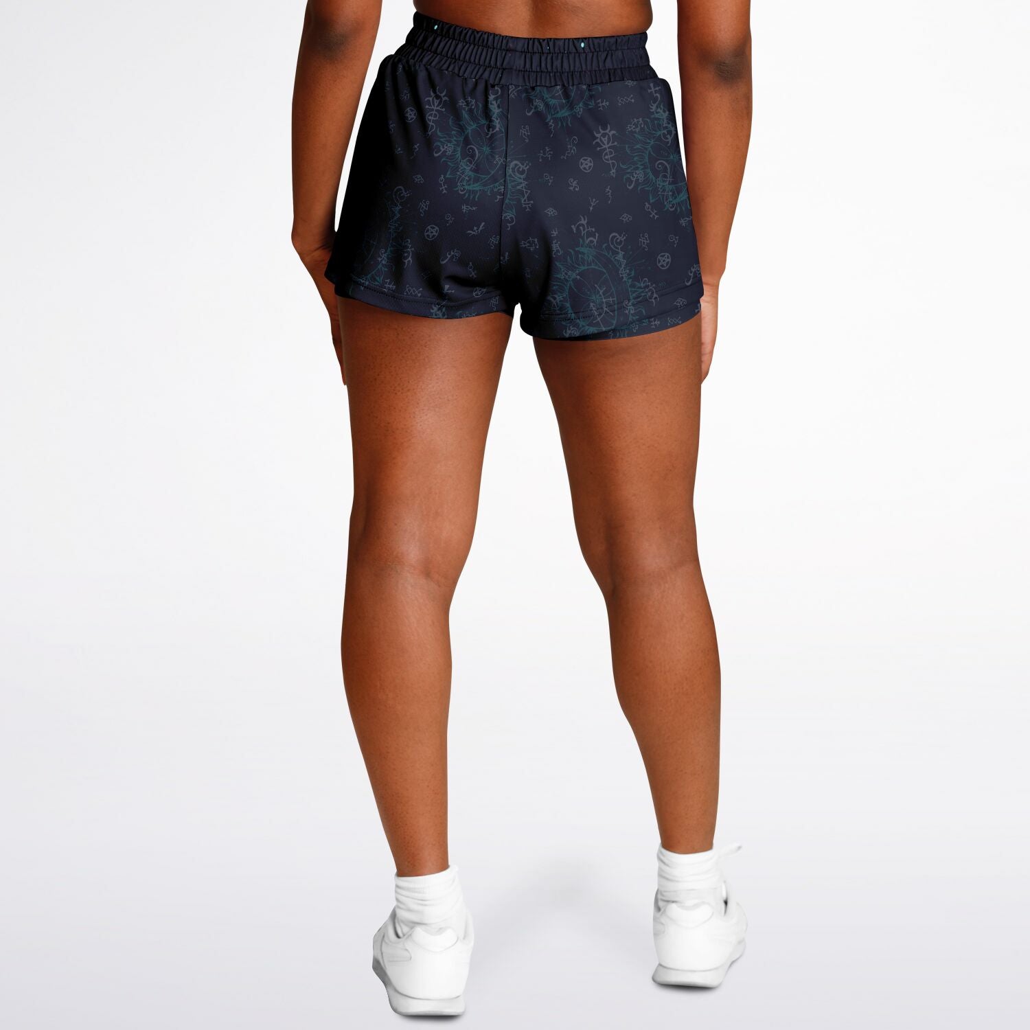 Aurora Howl Women's 2-in-1 Shorts - Redwolf Jersey Works