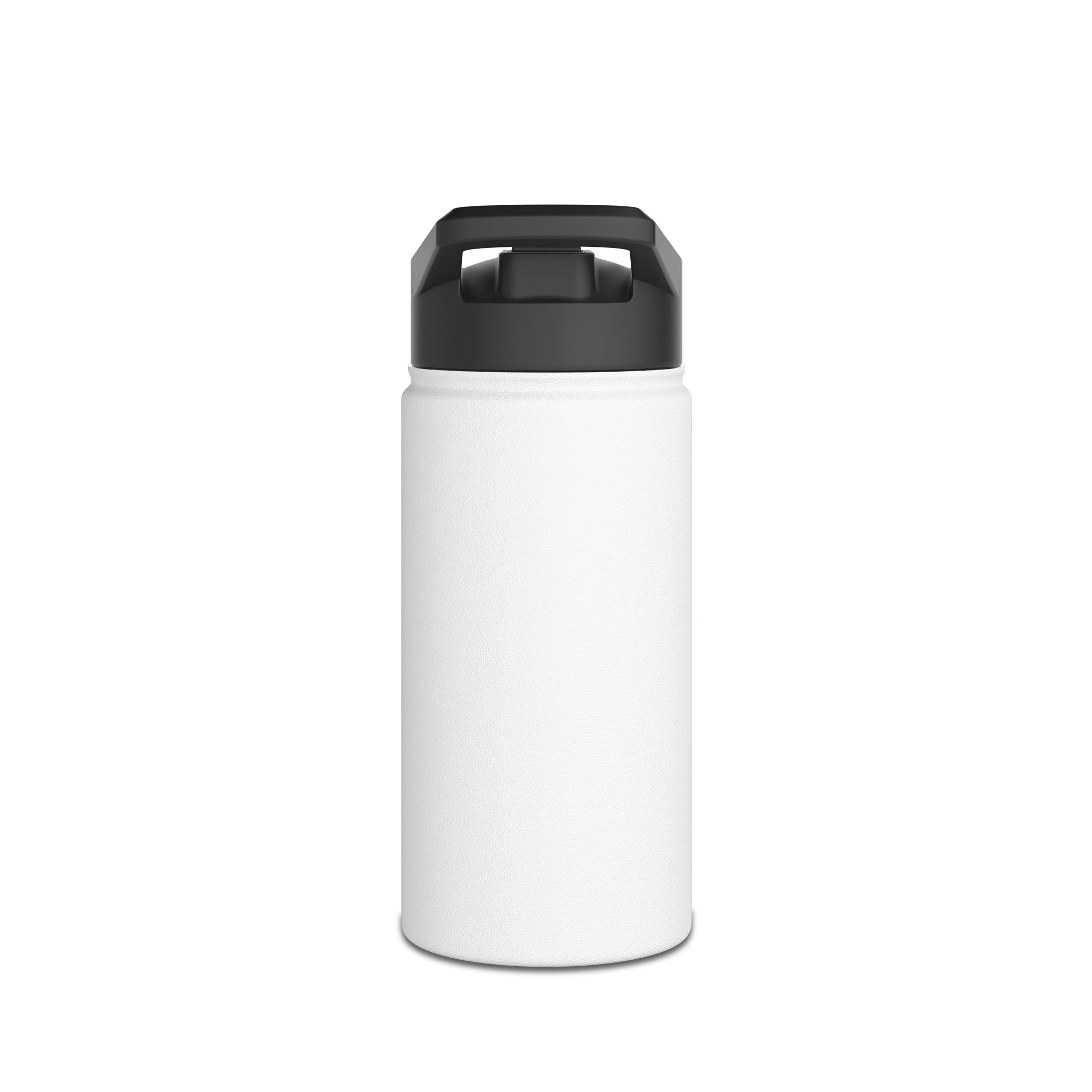 Hyperion White Stainless Steel Water Bottle, Standard Lid