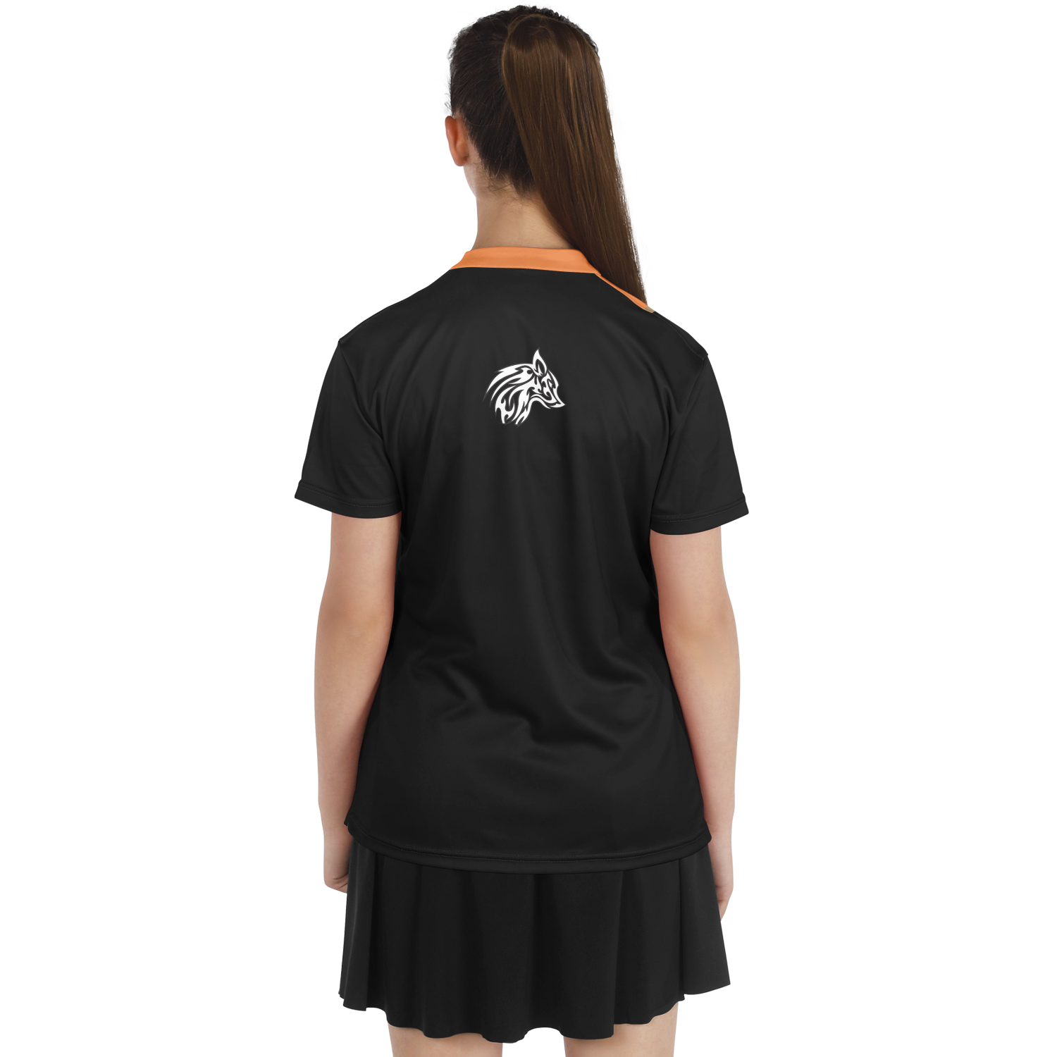 Viper Bladed Collar Polo Shirt Black Edition