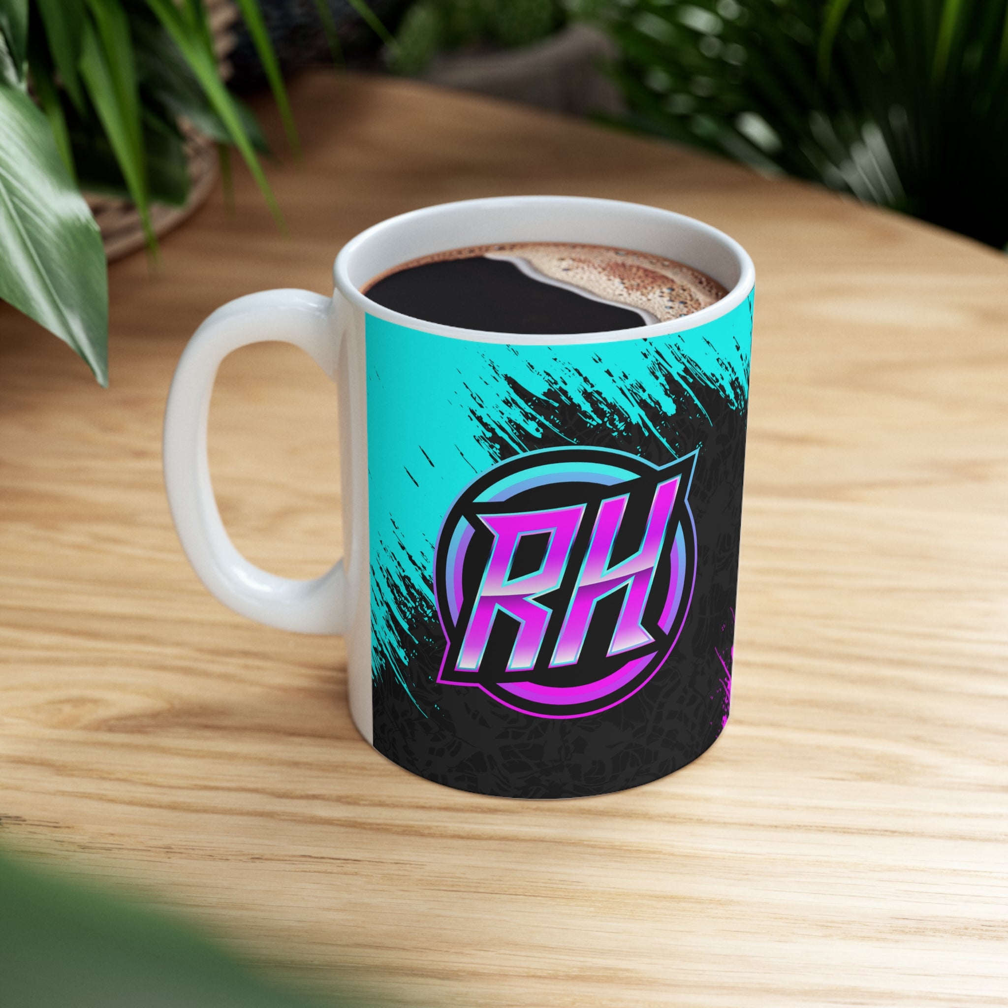 Rush Hour White Ceramic Mug 11oz