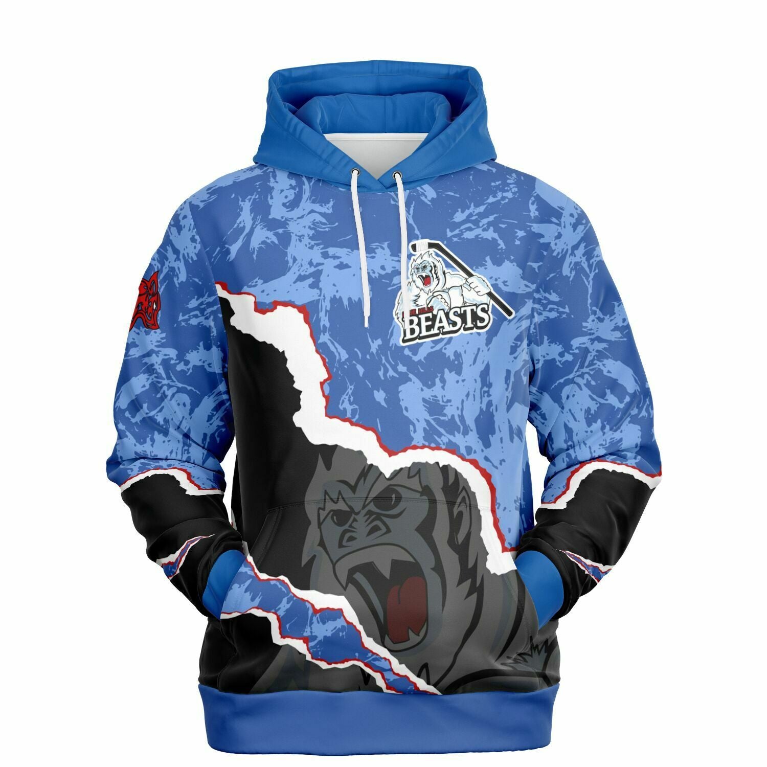 Blue Hills Beasts Hoodie