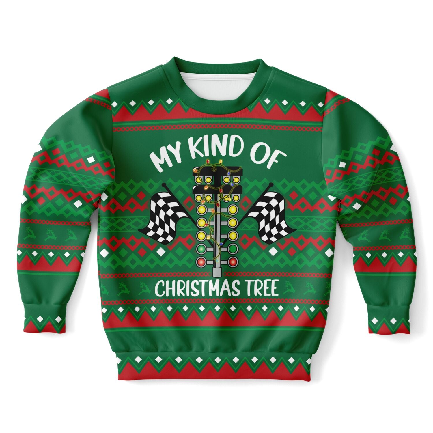 My Kind of Christmas Tree Kids Ugly Christmas Sweater
