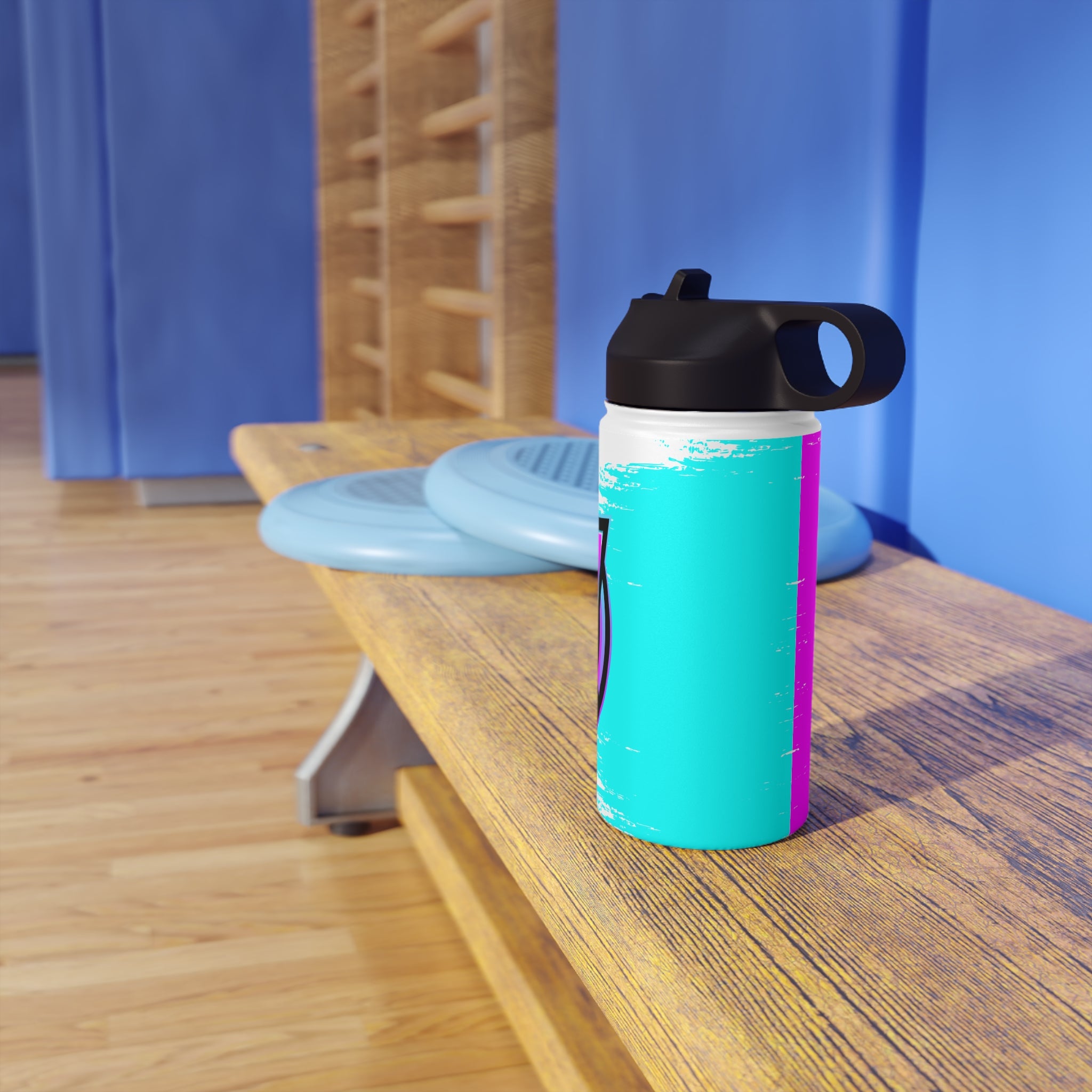 Rush Hour Stainless Steel Water Bottle, Standard Lid