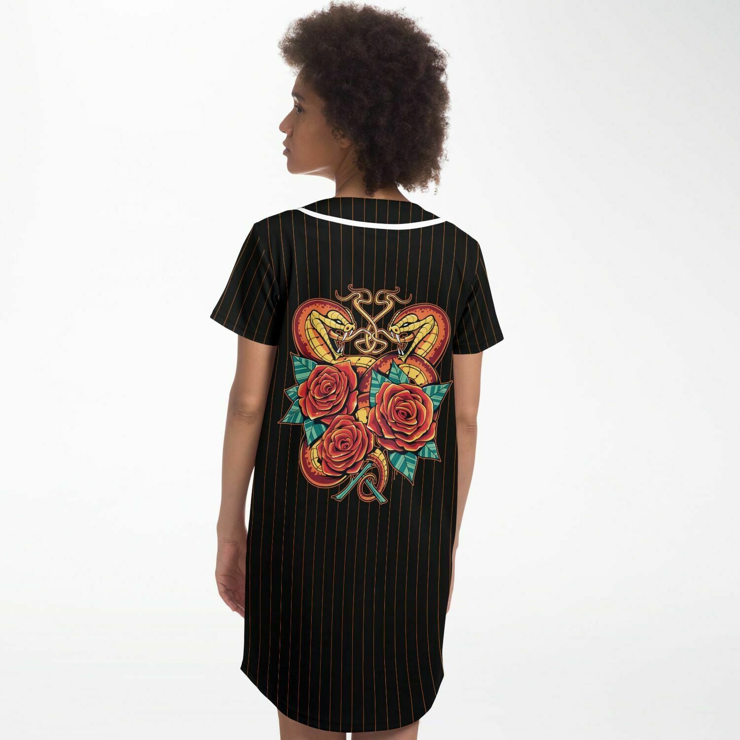 Viper Baseball Jersey Dress Orange Edition