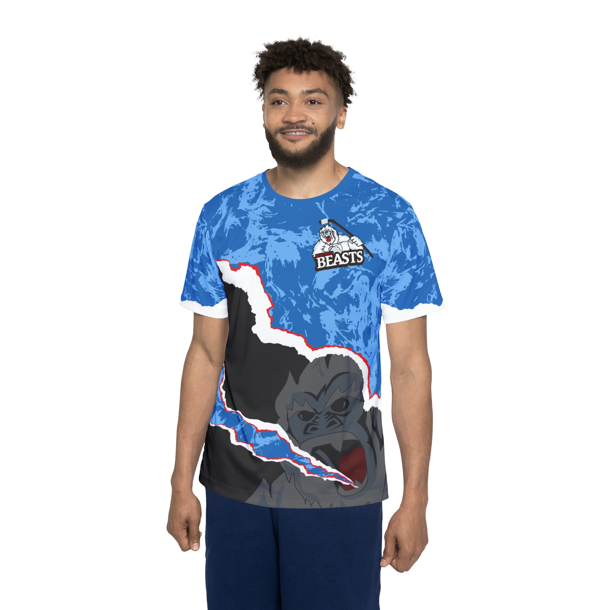 Blue Hills Beasts Performance T-shirt