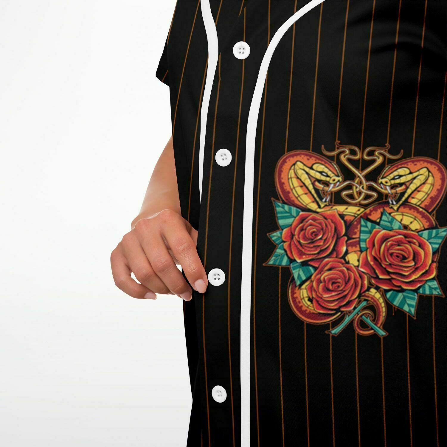 Viper Baseball Jersey Dress Orange Edition