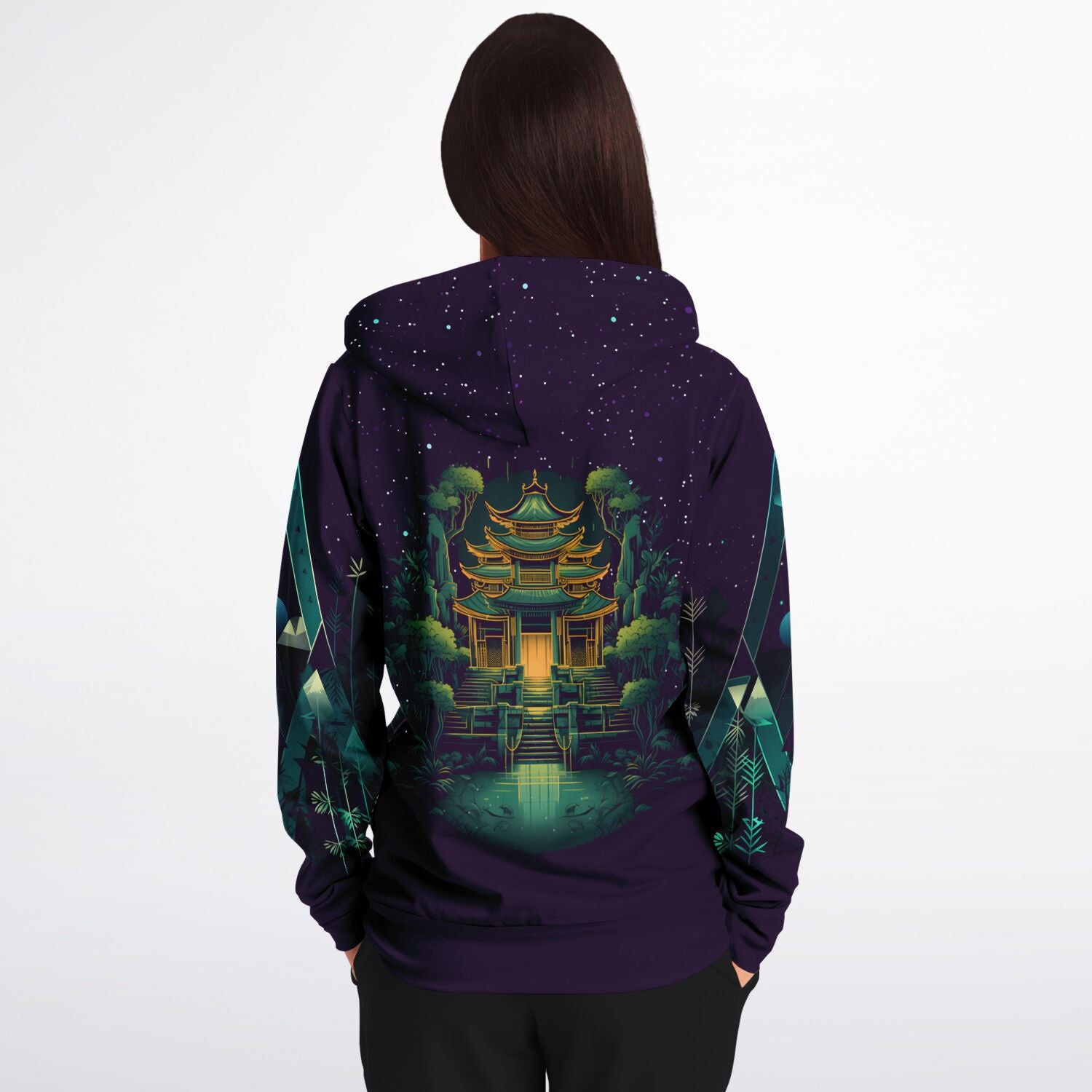 Bamboo Beats Athletic Zip-Up Hoodie - Redwolf Jersey Works