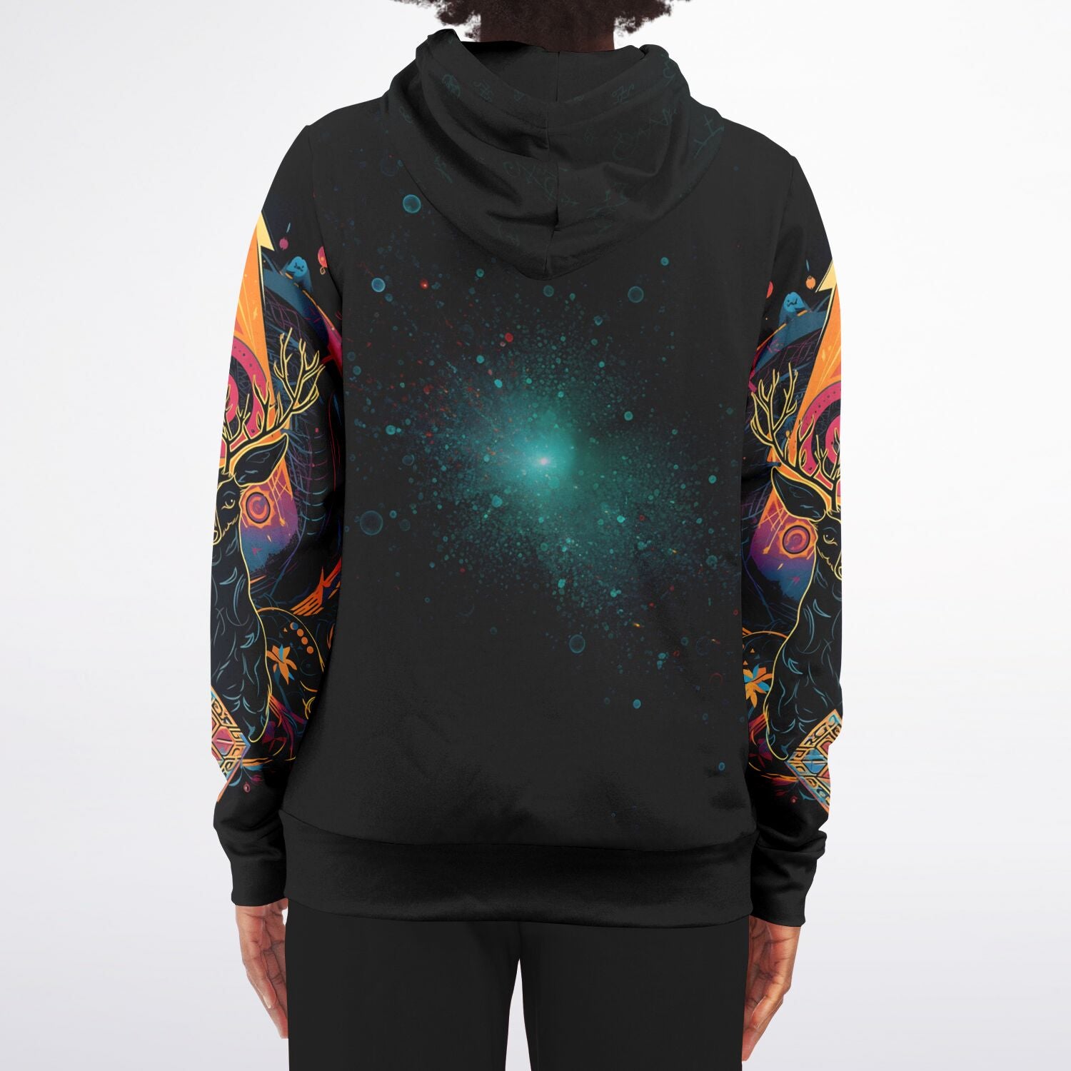 Lupine Dreams Athletic Zip Hoodie - Redwolf Jersey Works
