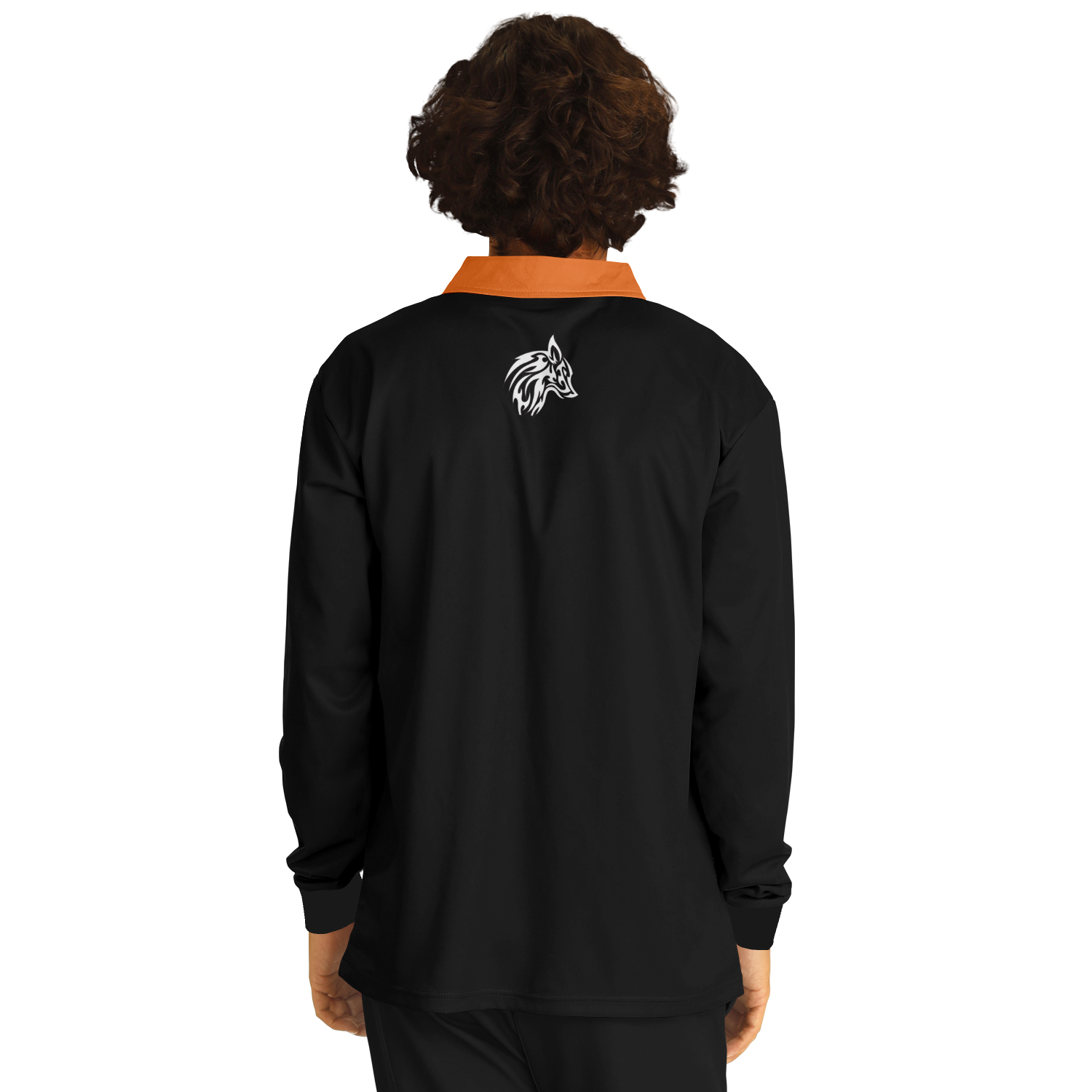 Men’s Viper Long Sleeve Polo Shirt Black Edition
