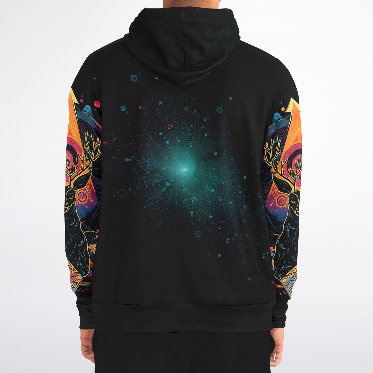 Lupine Dreams Athletic Zip Hoodie - Redwolf Jersey Works