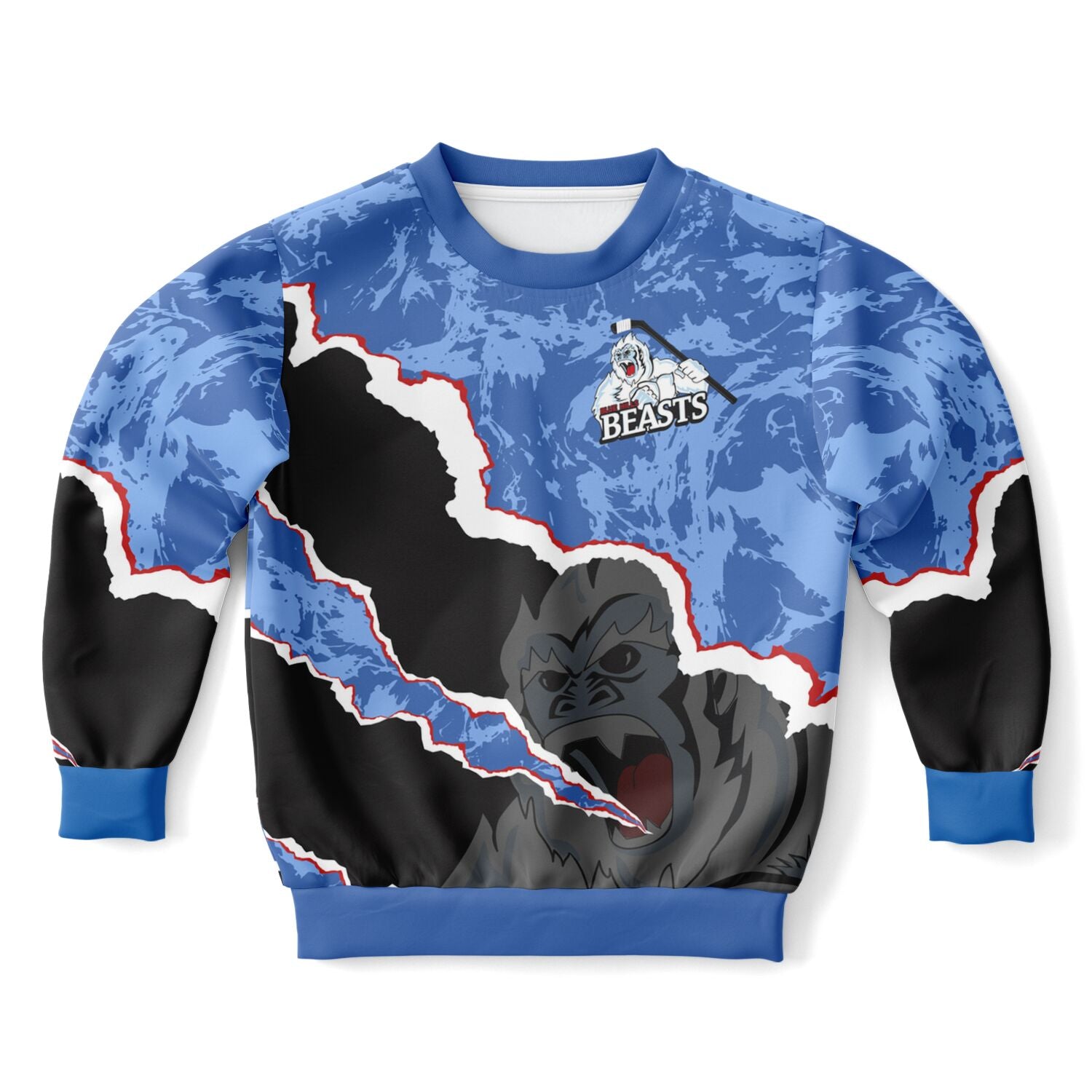 Blue Hills Beasts Kids/Youth Athletic Sweatshirt