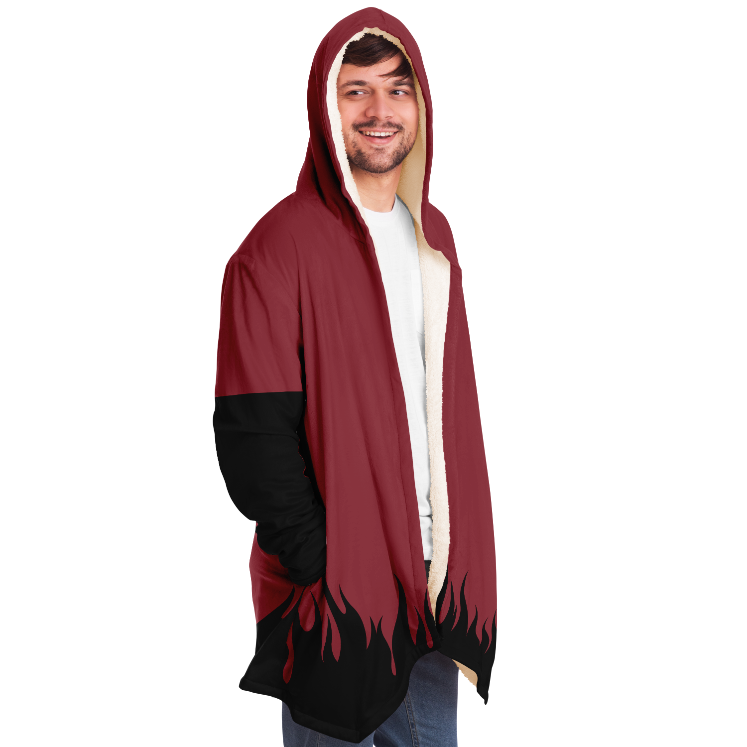 Naruto Sage Mode Microfleece Cloak