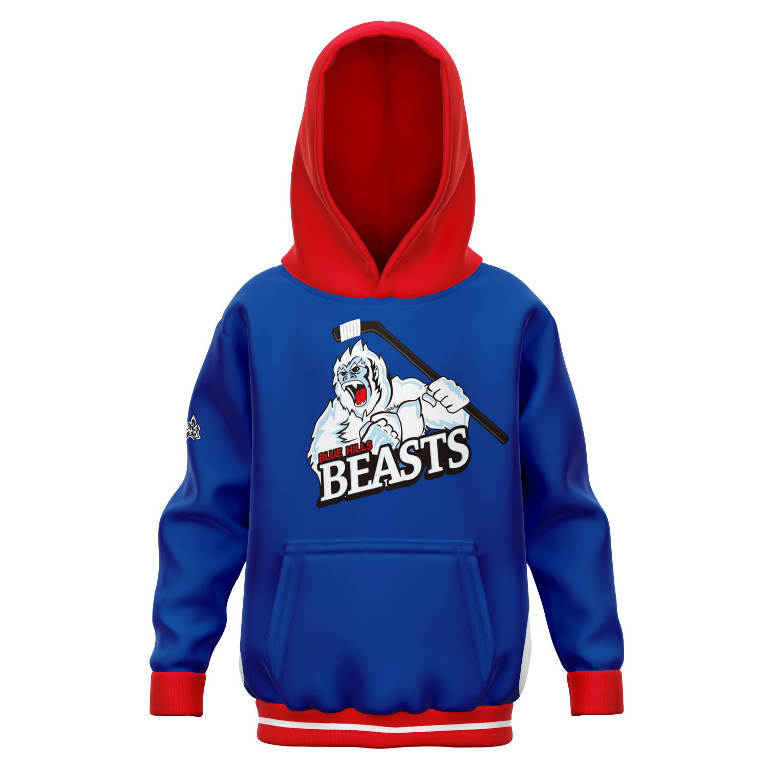 Blue Hills Beats Blue Replica Youth Hoodie