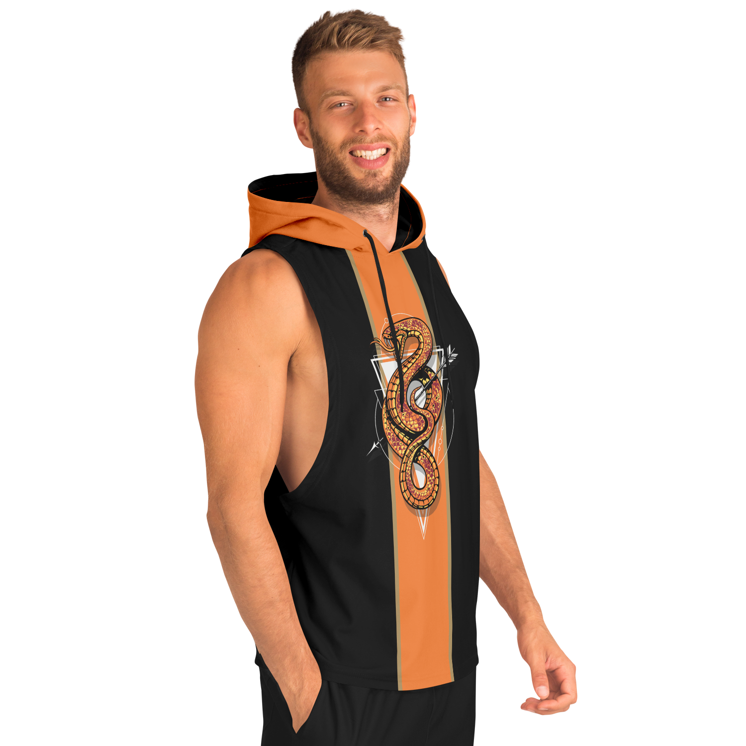 Viper Athletic Drop Armhole Hoodie Black Edition