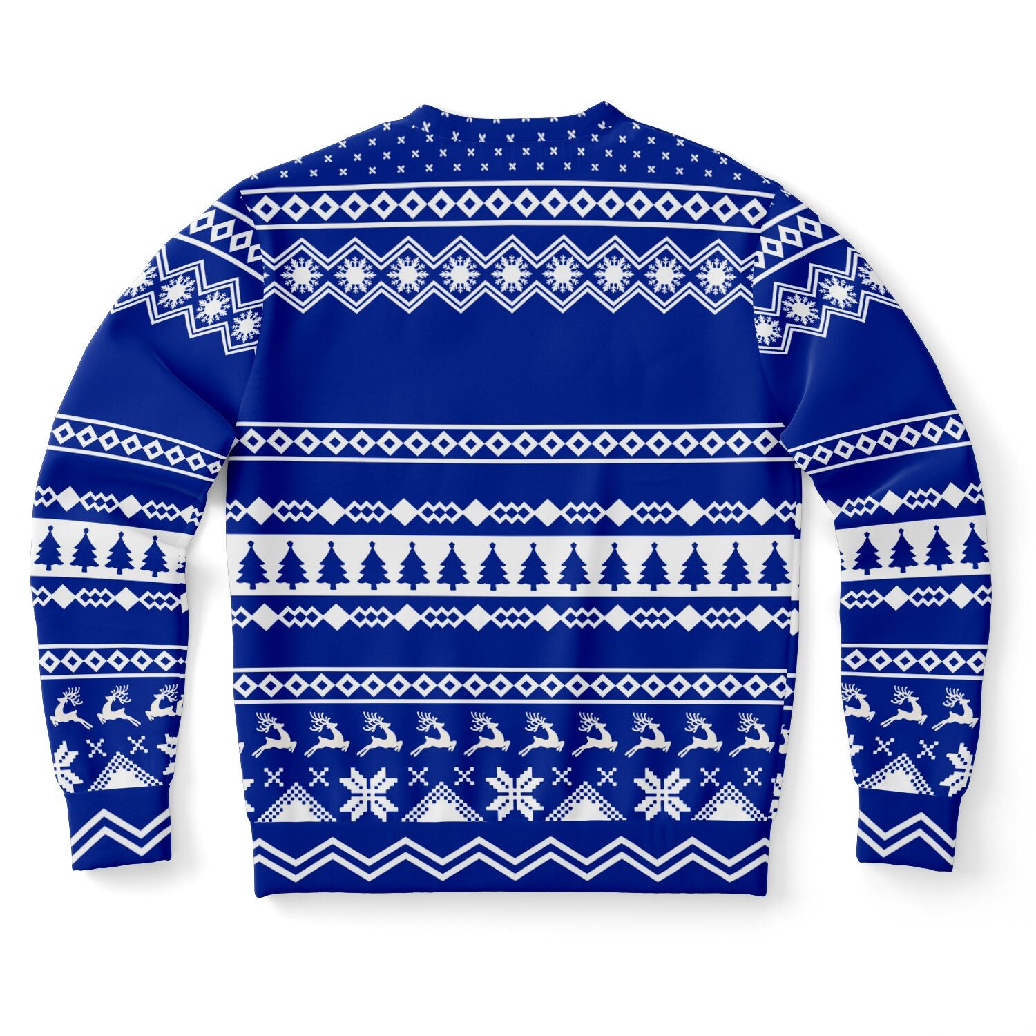 Vegans Ate My Nose Ugly Christmas Sweatshirt - Athletic Sweatshirt