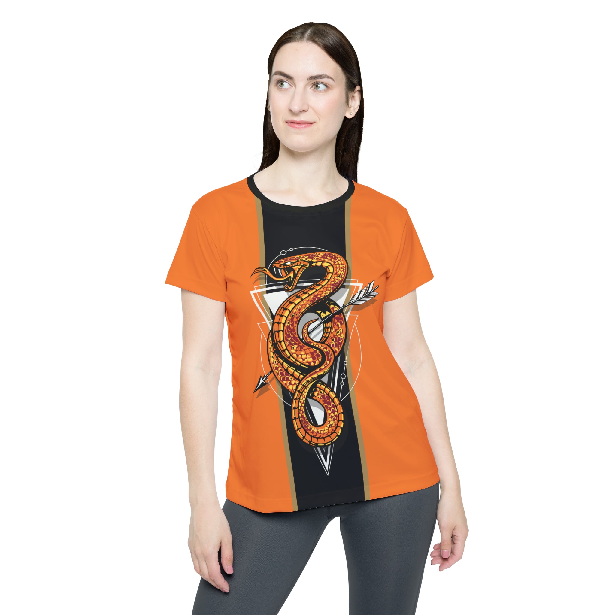 Viper Women's Performance T-shirt Orange Edition