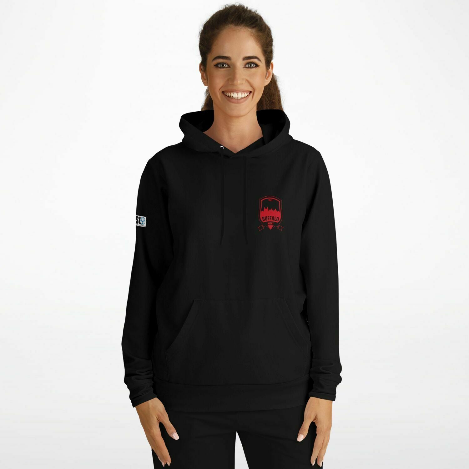 Buffalo Night Black Team Athletic Hoodie