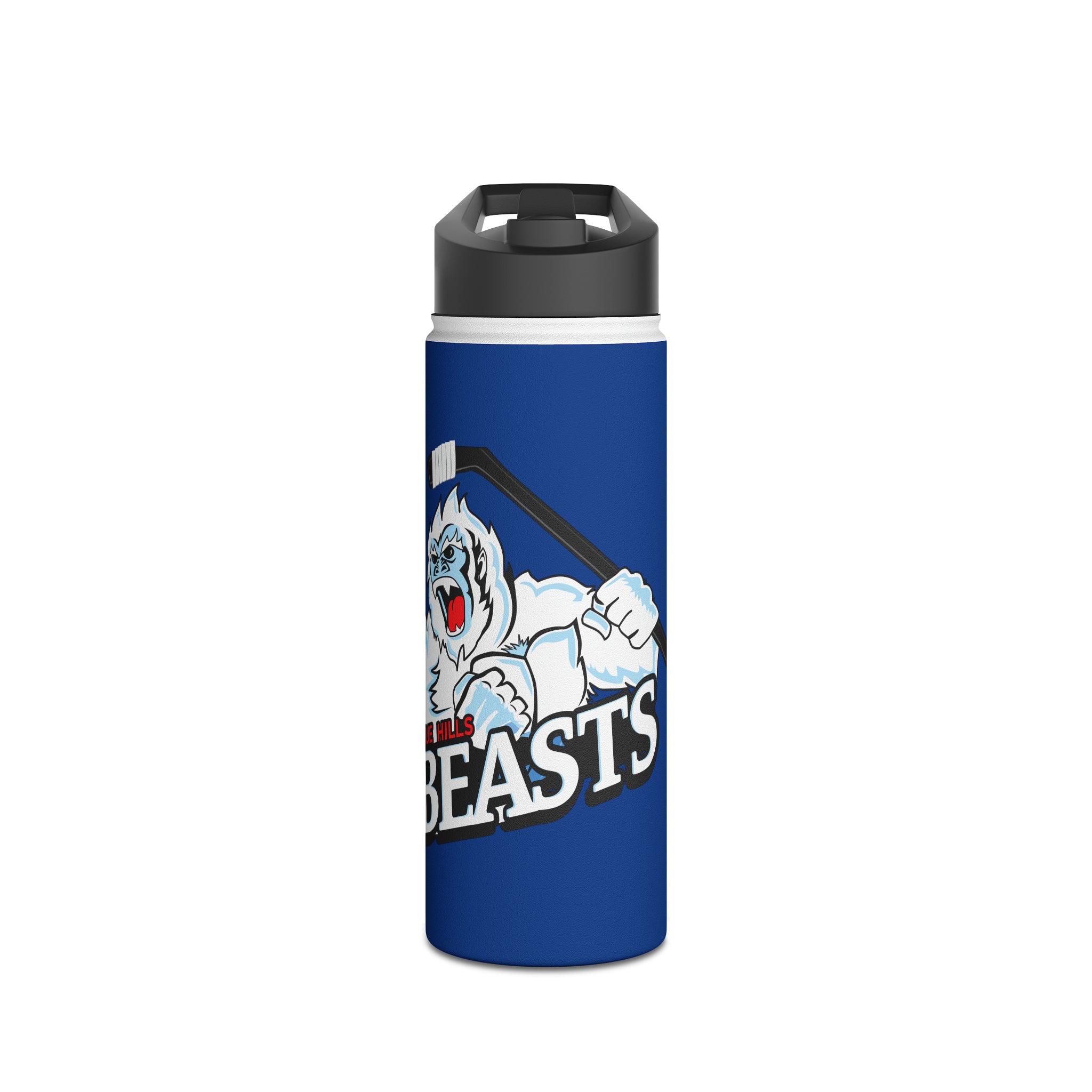 Blue Hills Beasts Stainless Steel Water Bottle, Standard Lid