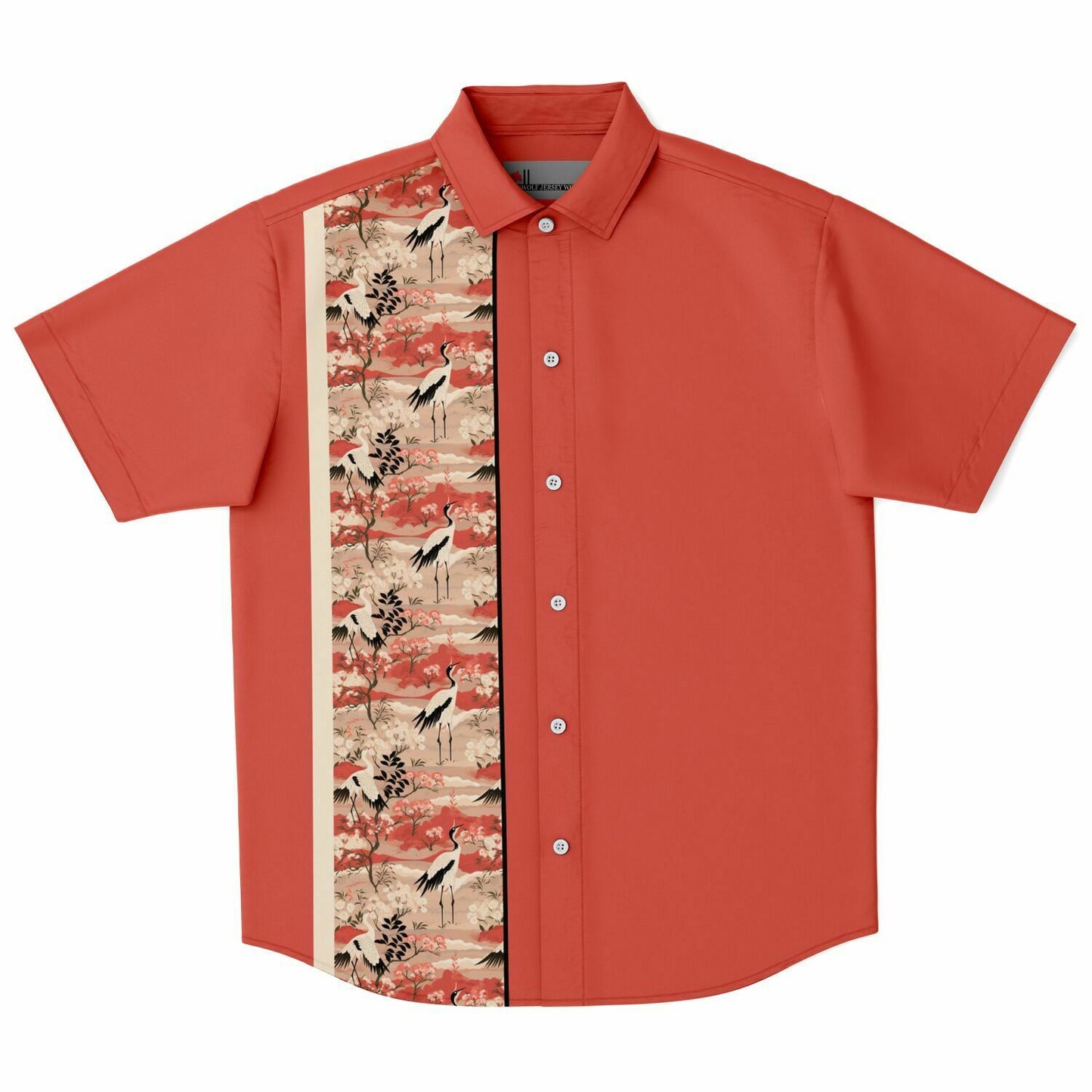 Crane v1 Short Sleeve Retro Bowling Shirt