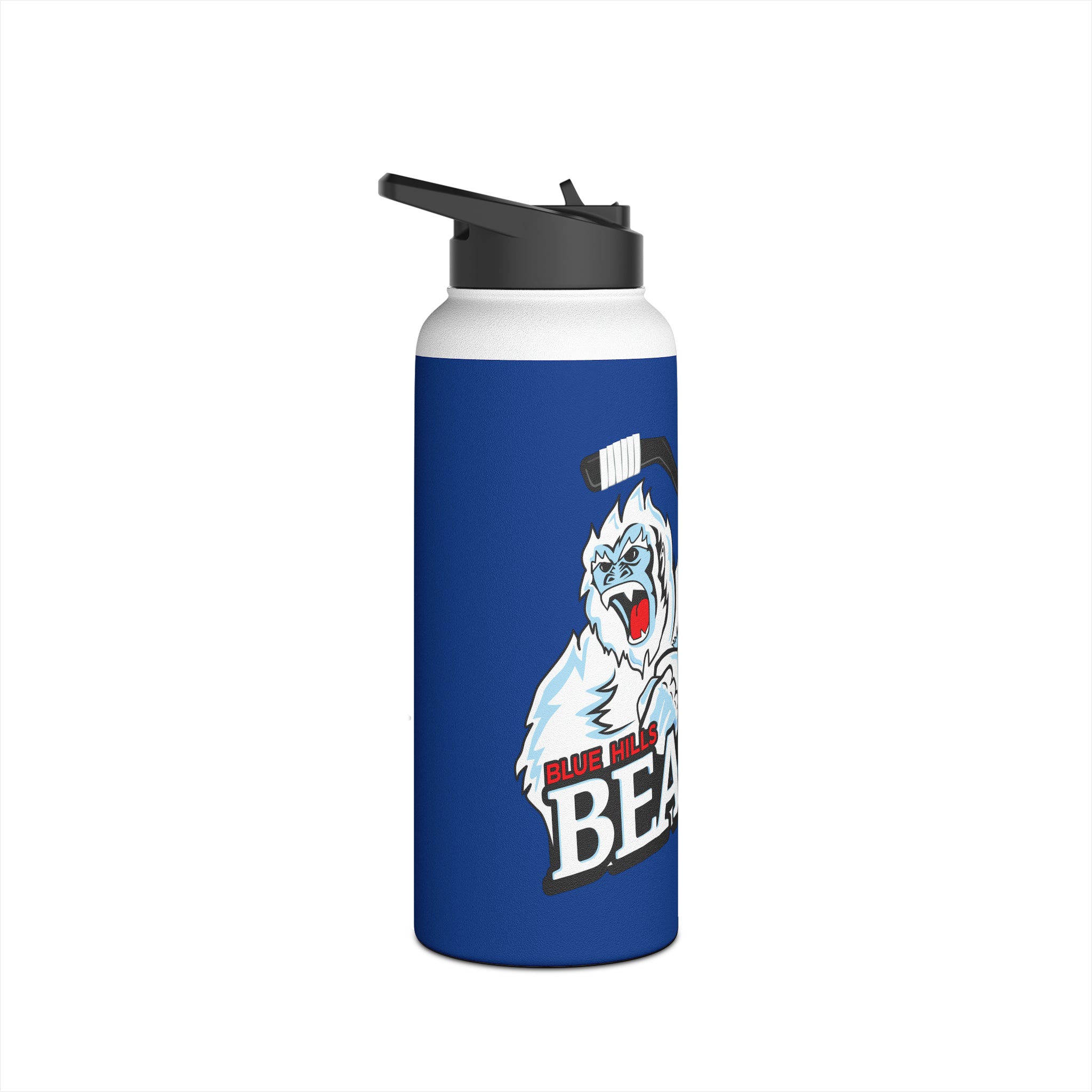 Blue Hills Beasts Stainless Steel Water Bottle, Standard Lid