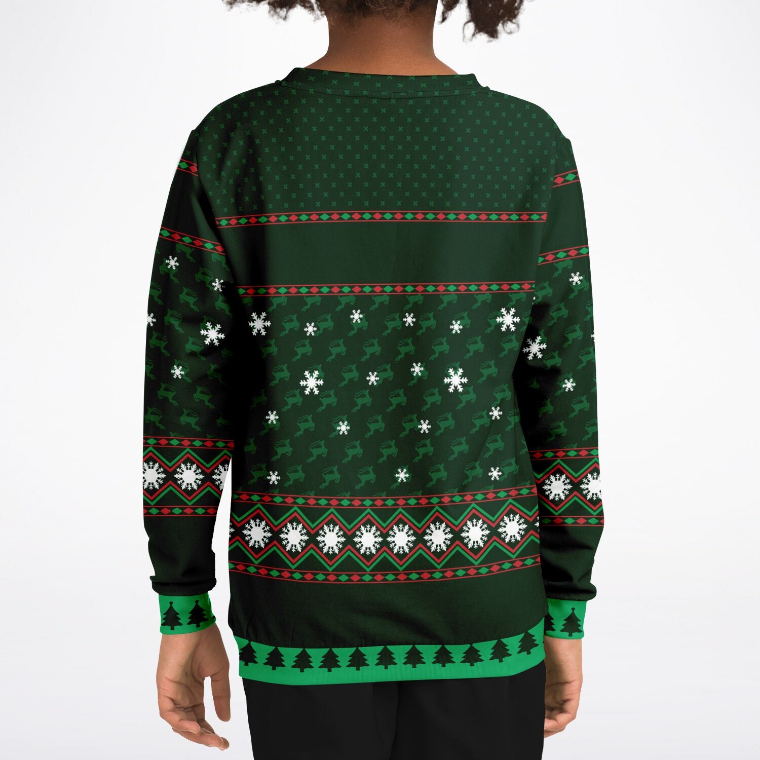 Sledgehog Kid's Ugly Christmas Sweatshirt
