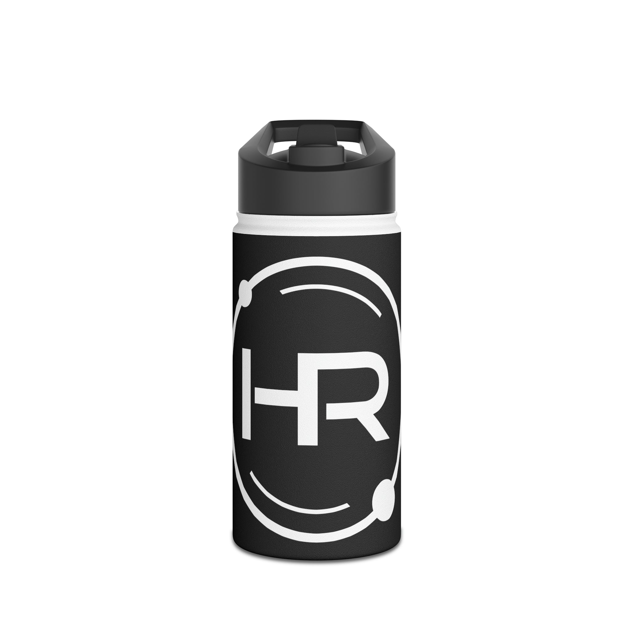 Hyperion Stainless Steel Water Bottle Black, Standard Lid