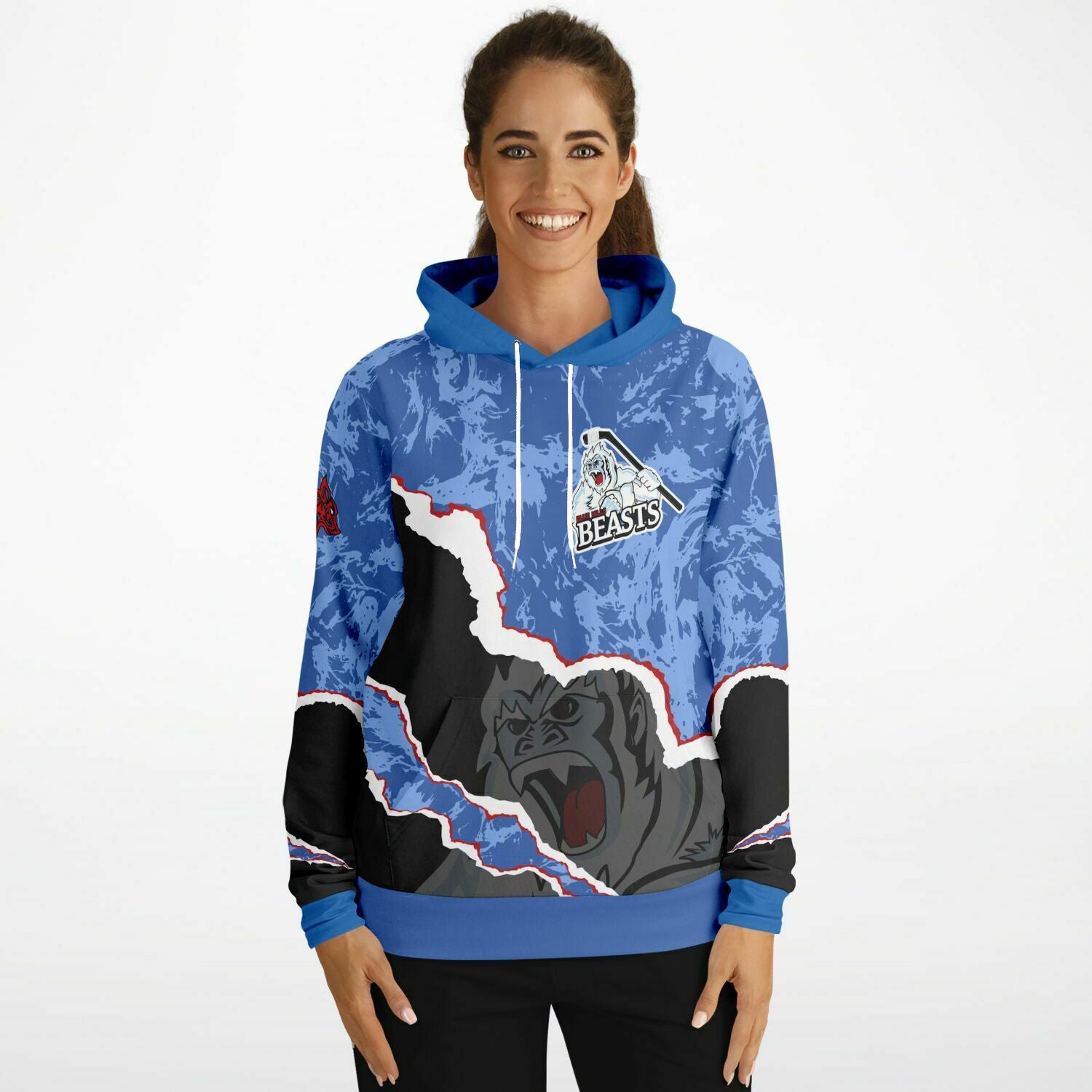 Blue Hills Beasts Hoodie