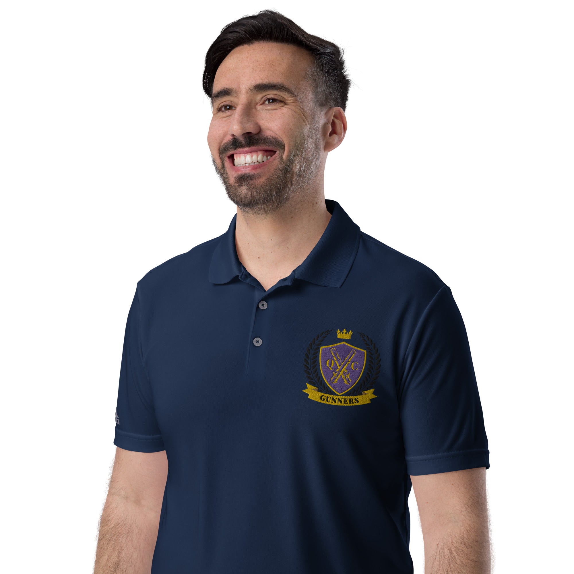 Queen City Gunners Adidas Performance Polo Shirt