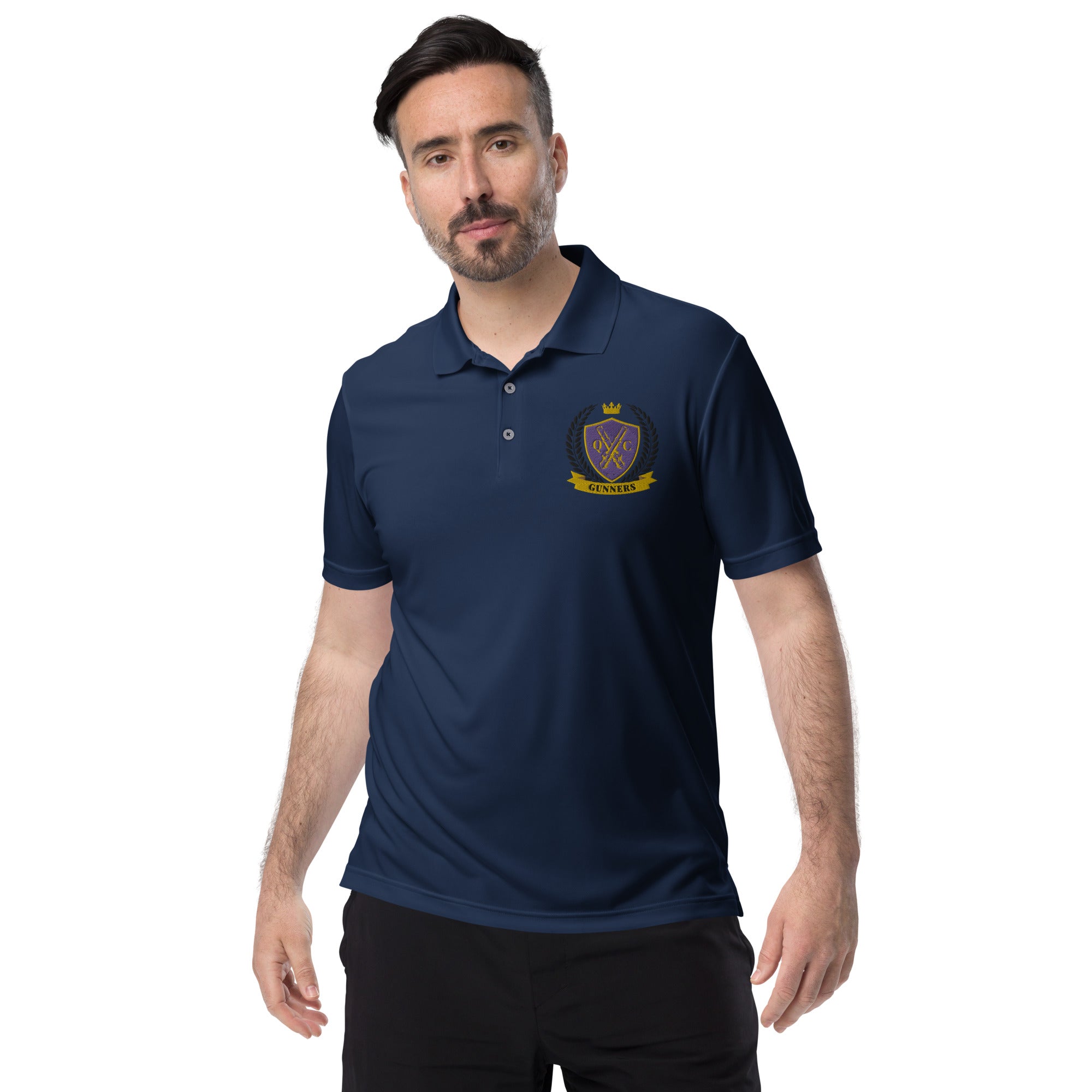 Queen City Gunners Adidas Performance Polo Shirt