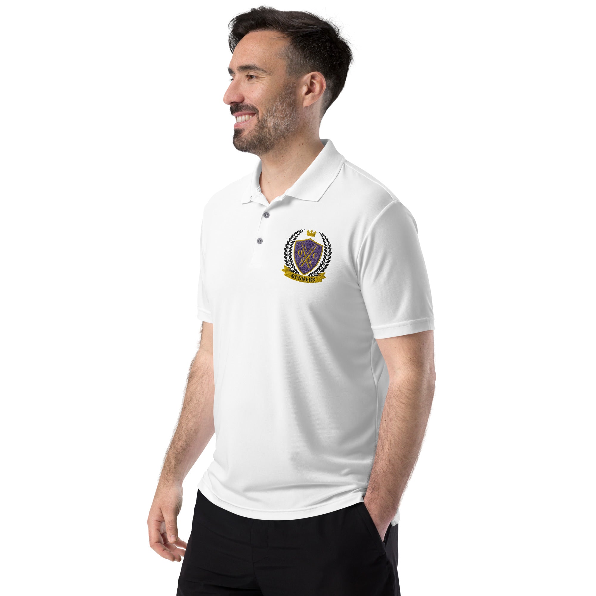 Queen City Gunners Adidas Performance Polo Shirt