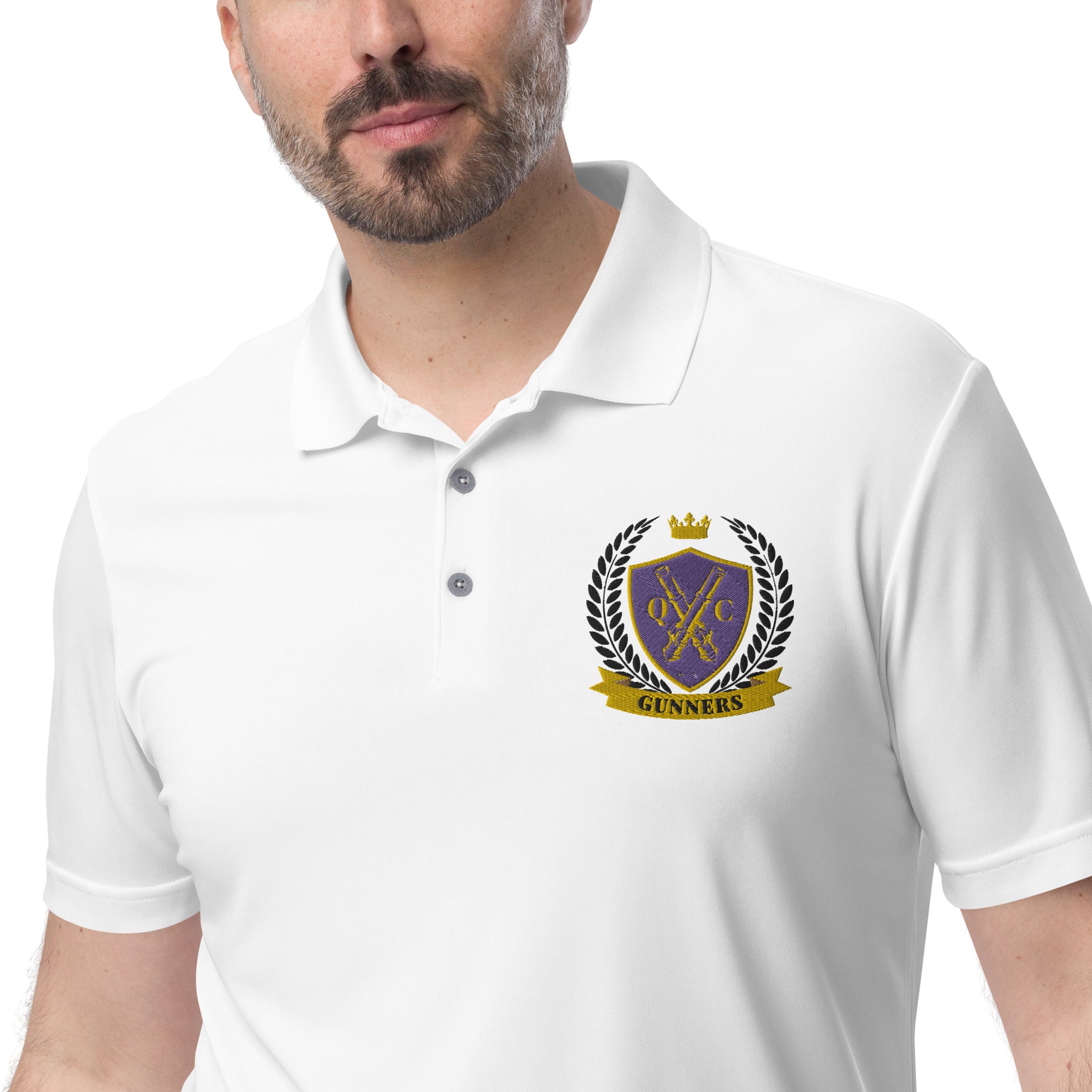 Queen City Gunners Adidas Performance Polo Shirt