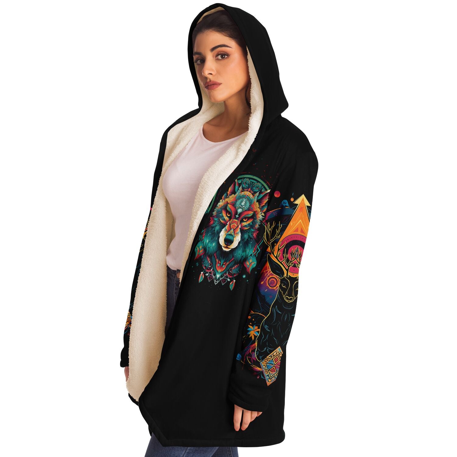 Lupine Dreams Cloak - Redwolf Jersey Works
