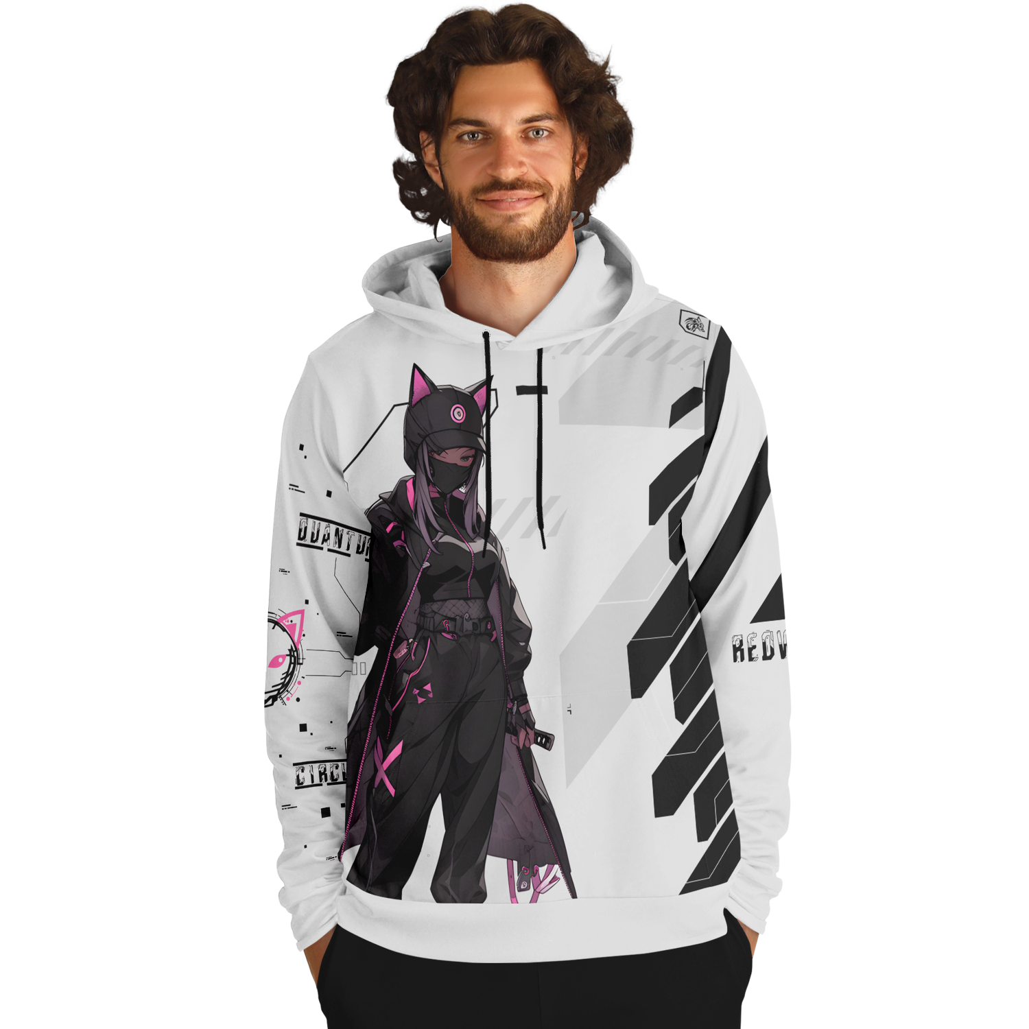 Quantum Circuit Mayu Graphic Hoodie